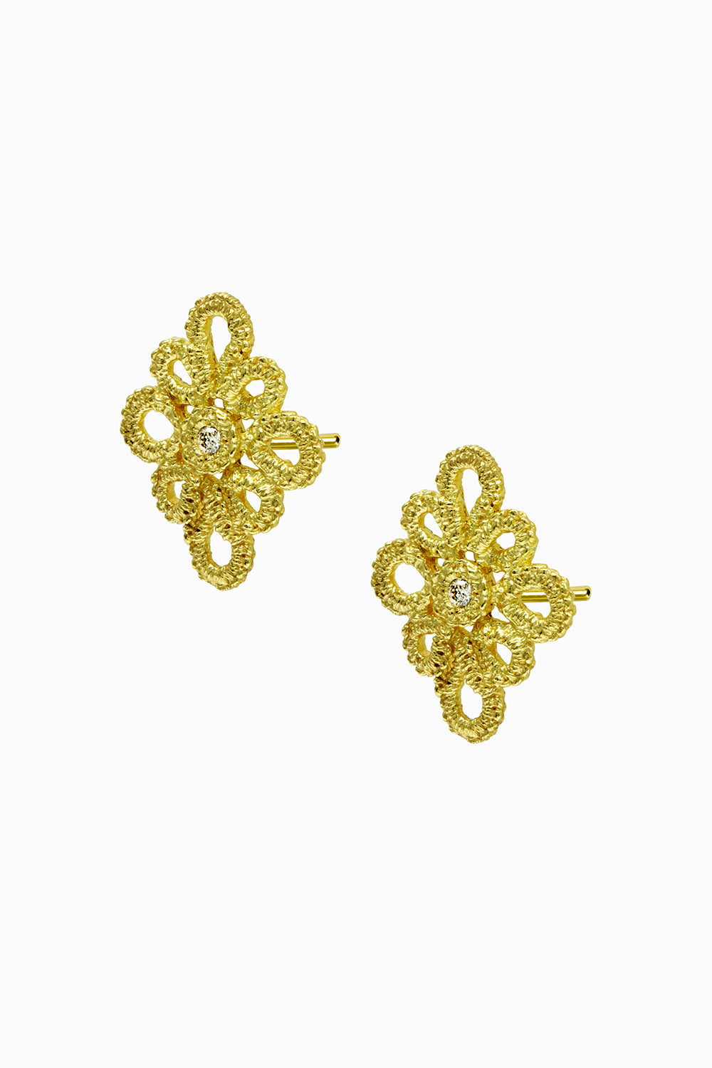 India stud earrings S