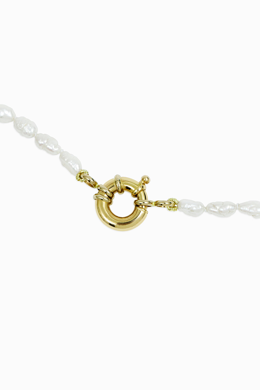Collar largo perlas barrocas