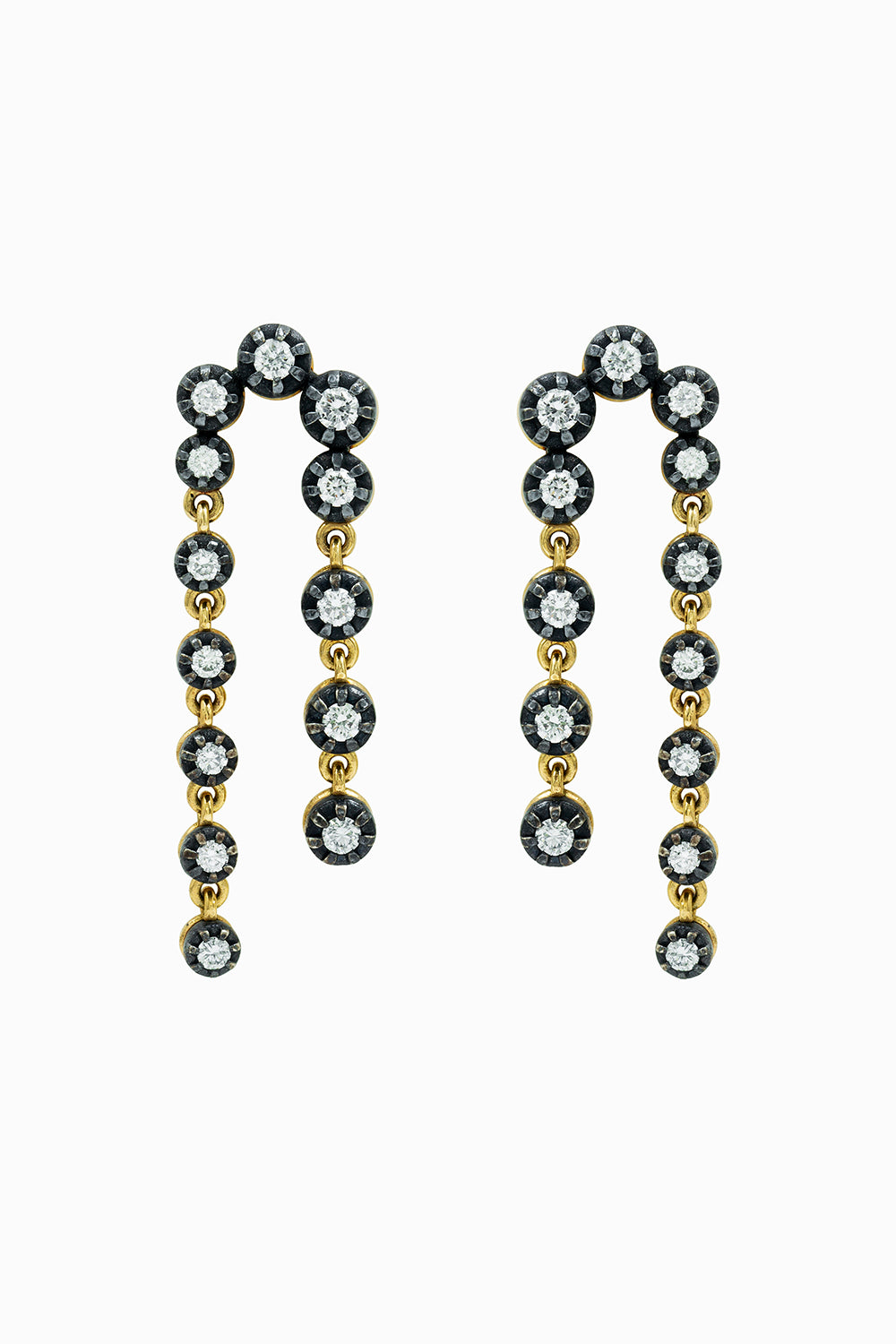 Mica Midnight earrings