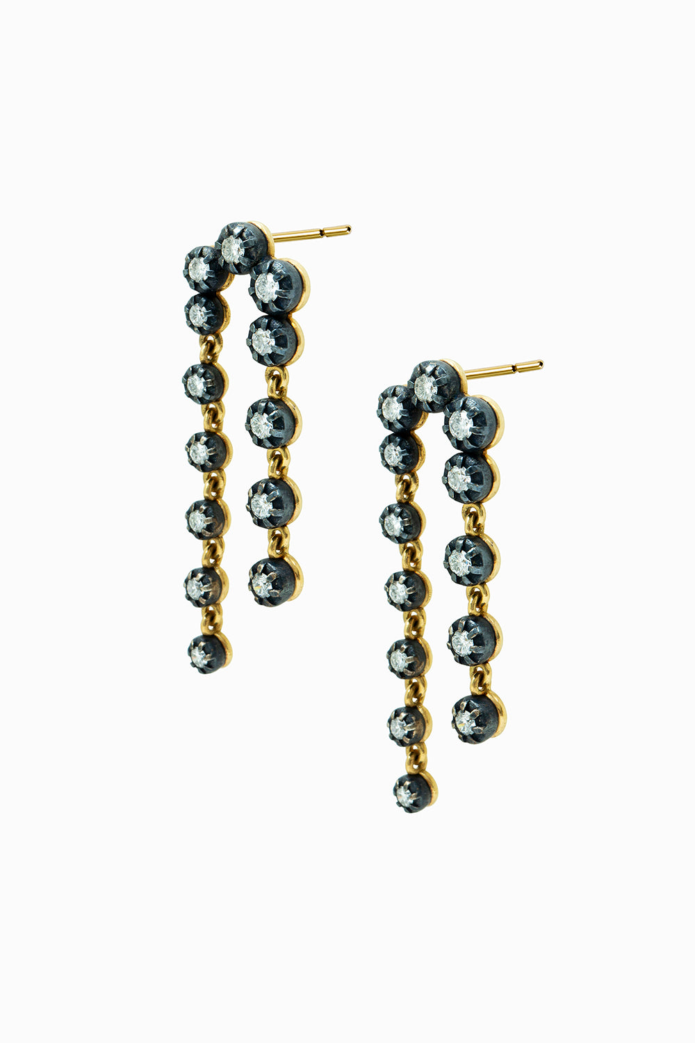 Mica Midnight earrings