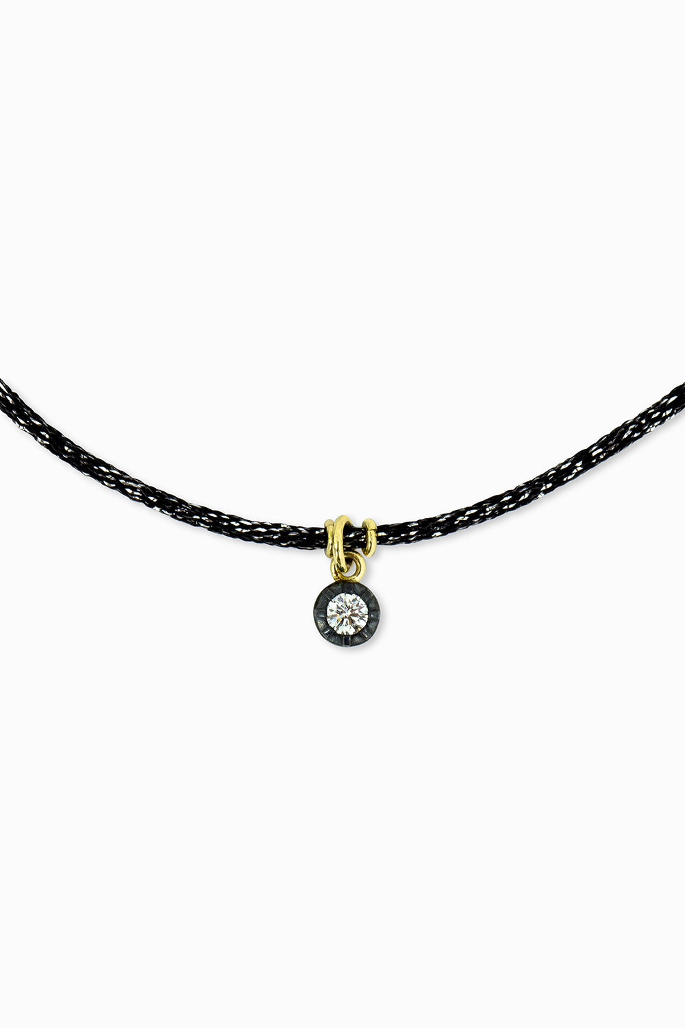 Midnight mini choker 0,10ct