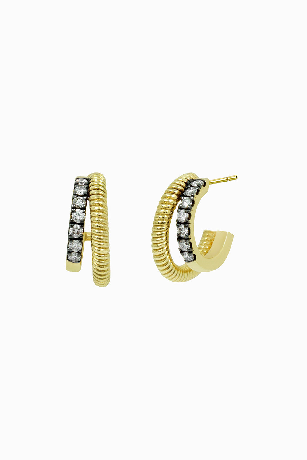 Pendientes Cabo de doble aro