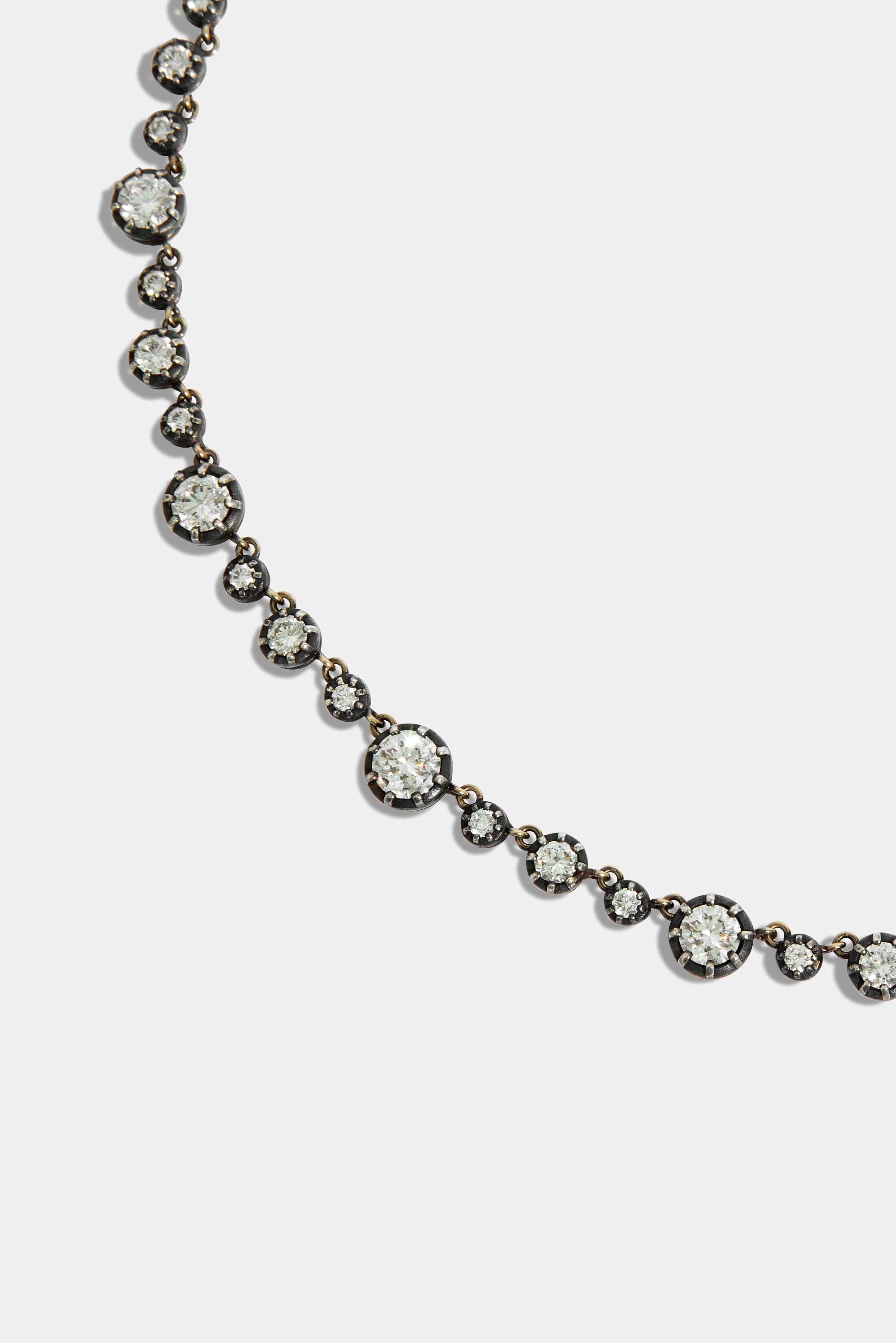 Midnight rivière necklace M