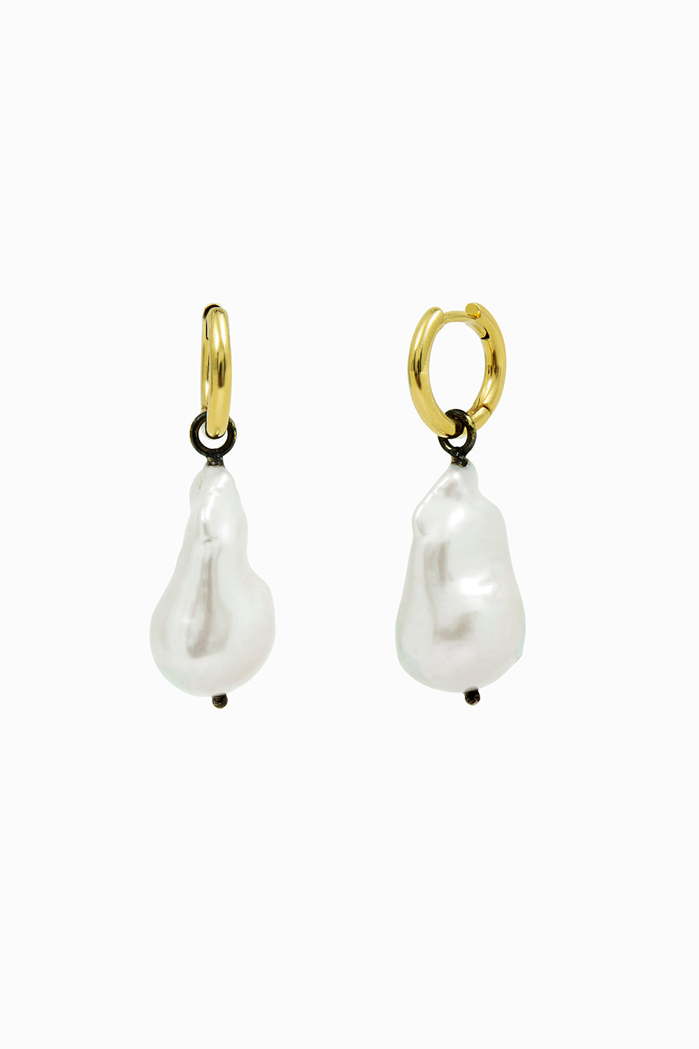 Pendientes criollas perlas barrocas