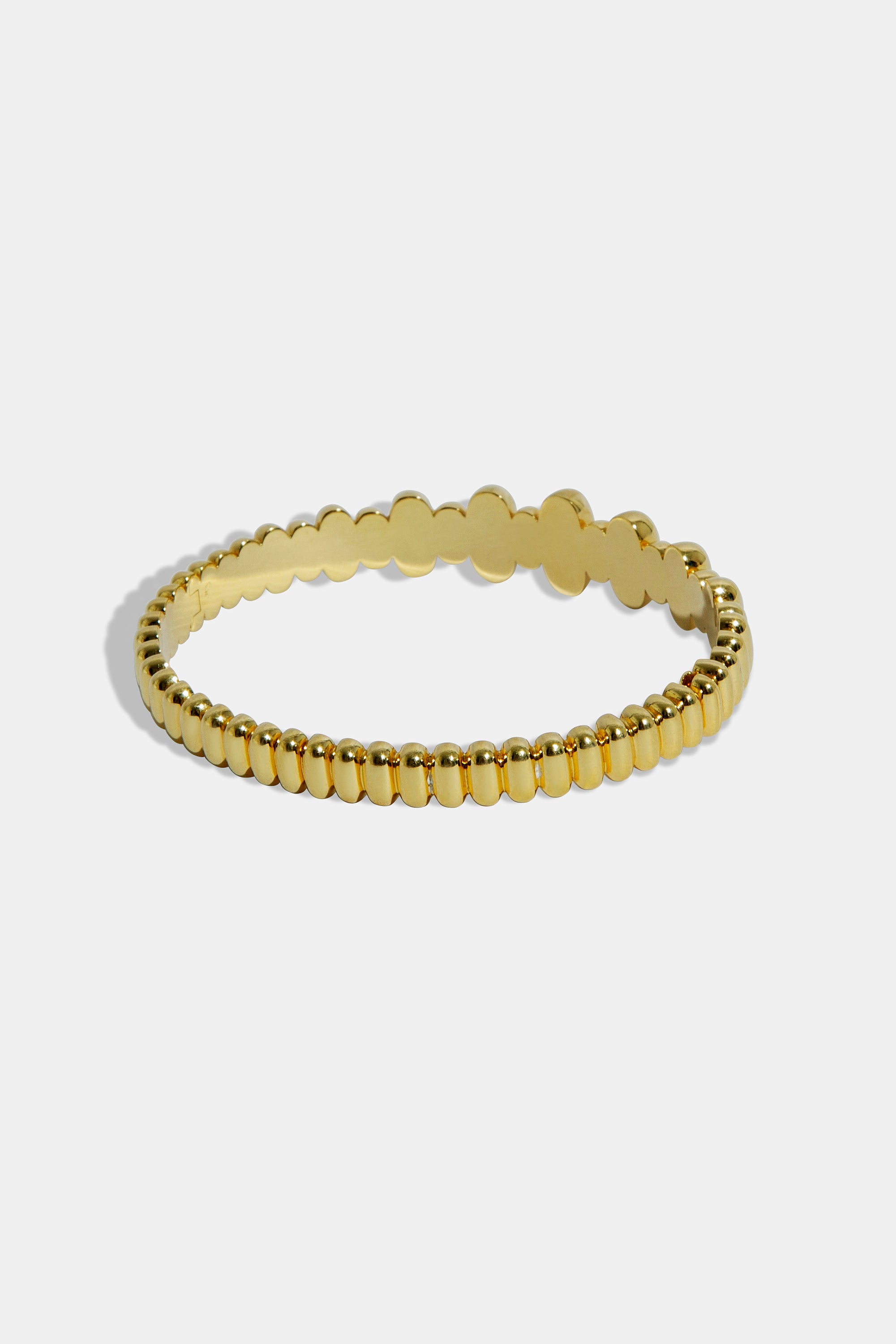 Spiral uneven bracelet