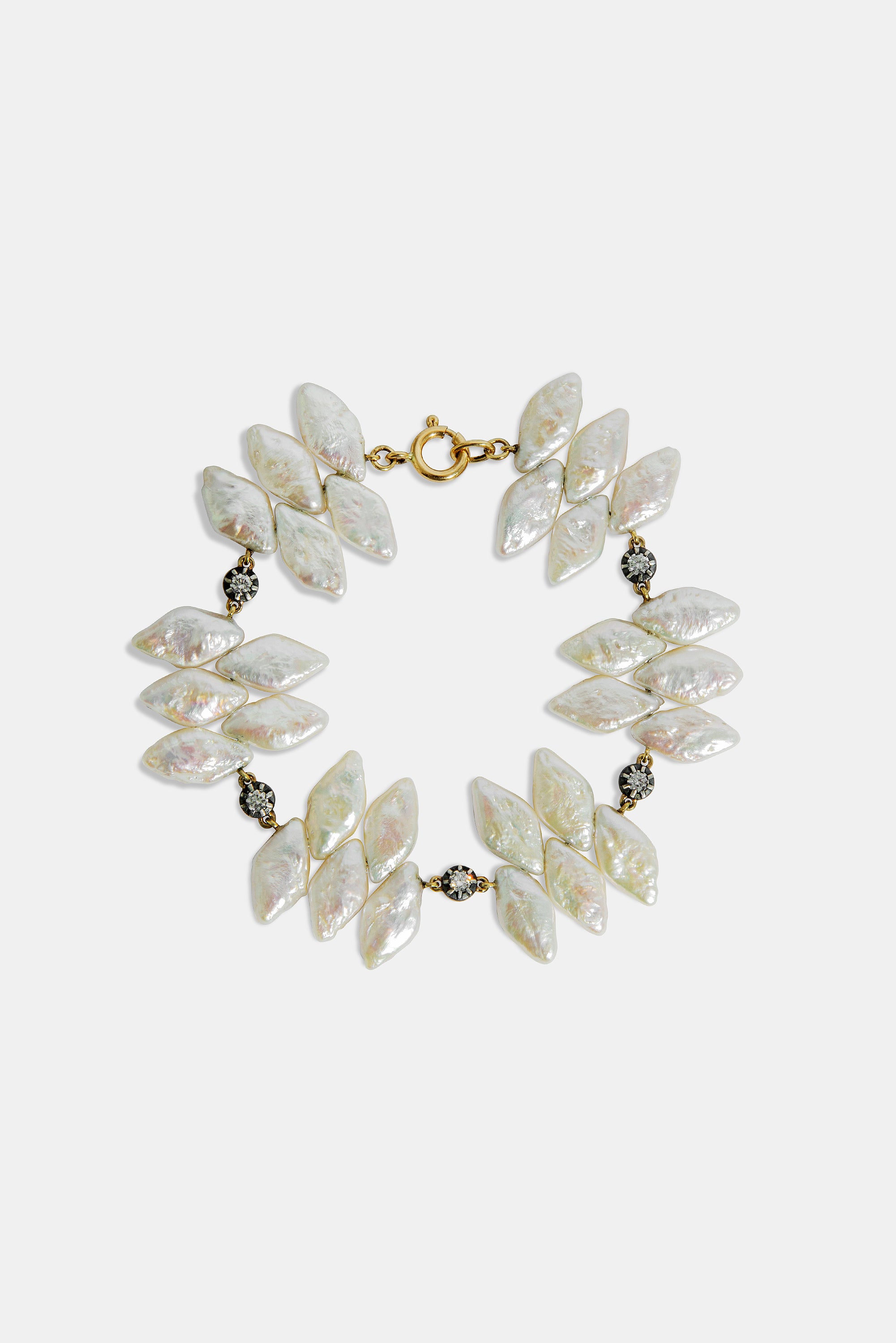 Pulsera de perlas Rhomb