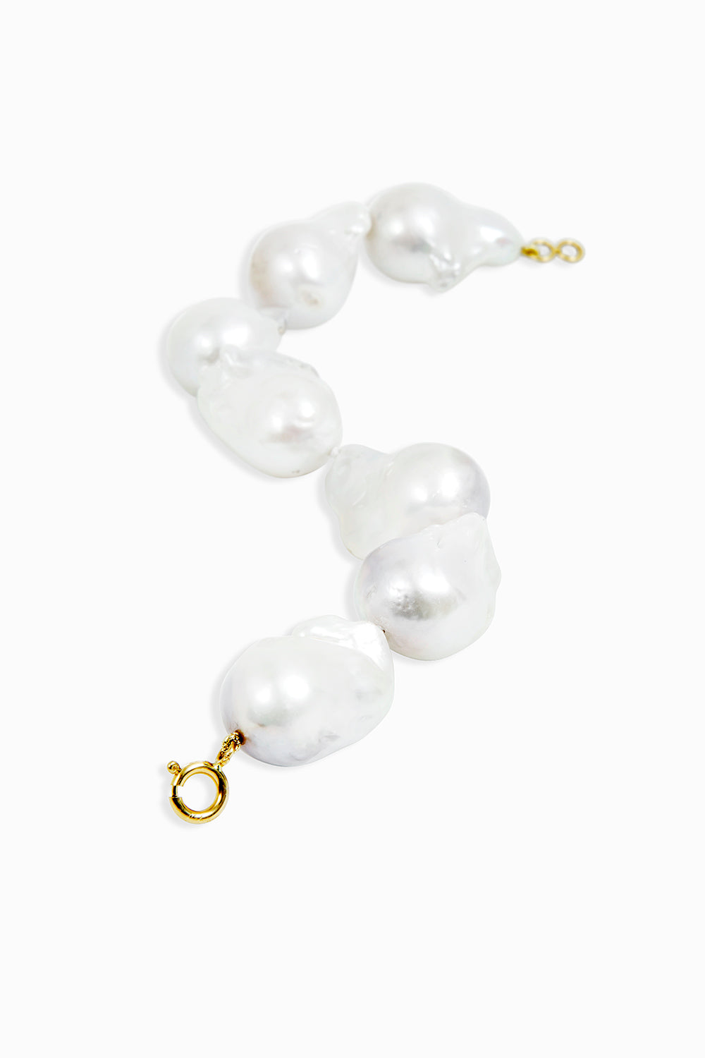 Baroque pearls bracelet