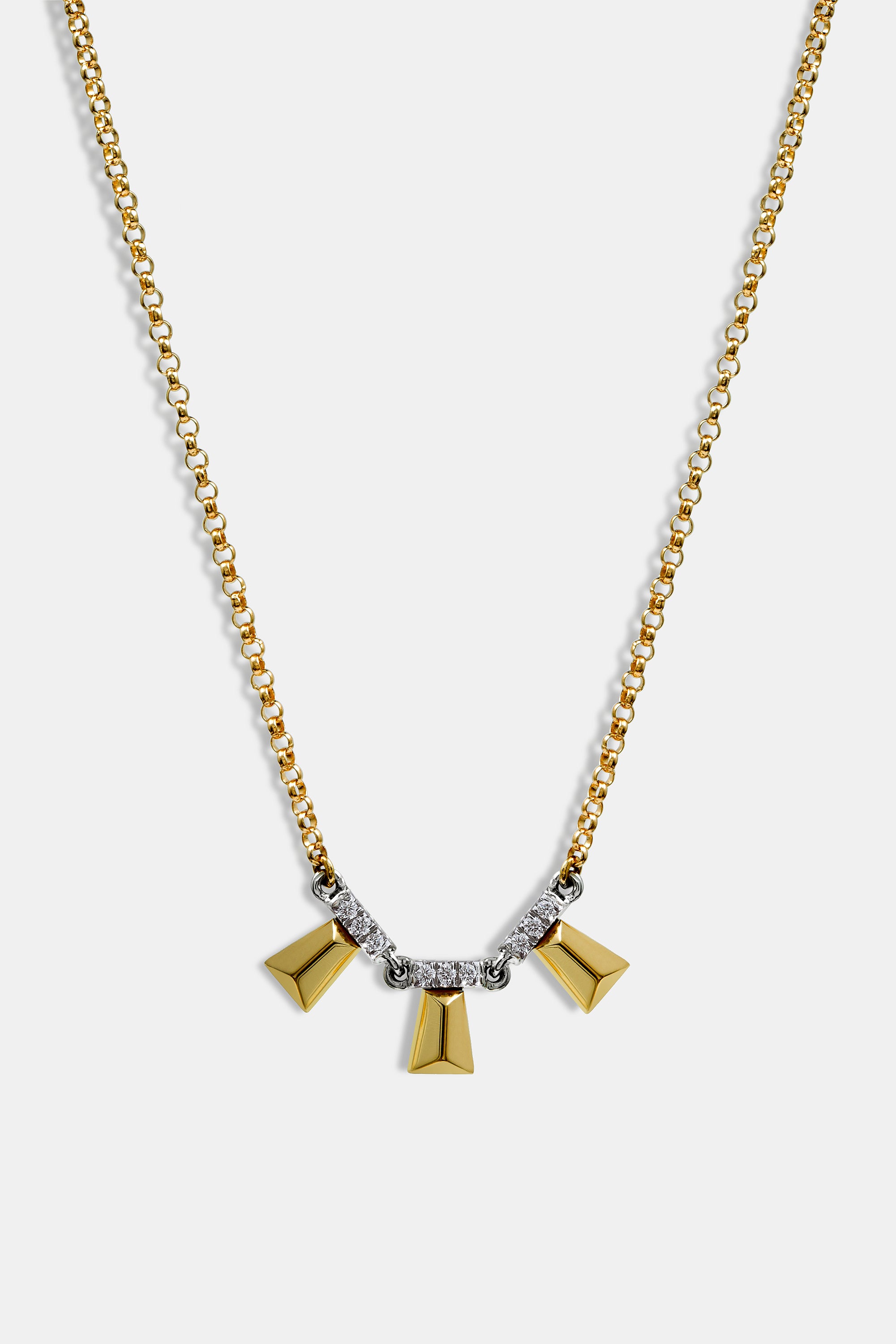 Collar Olé de tres trapeze