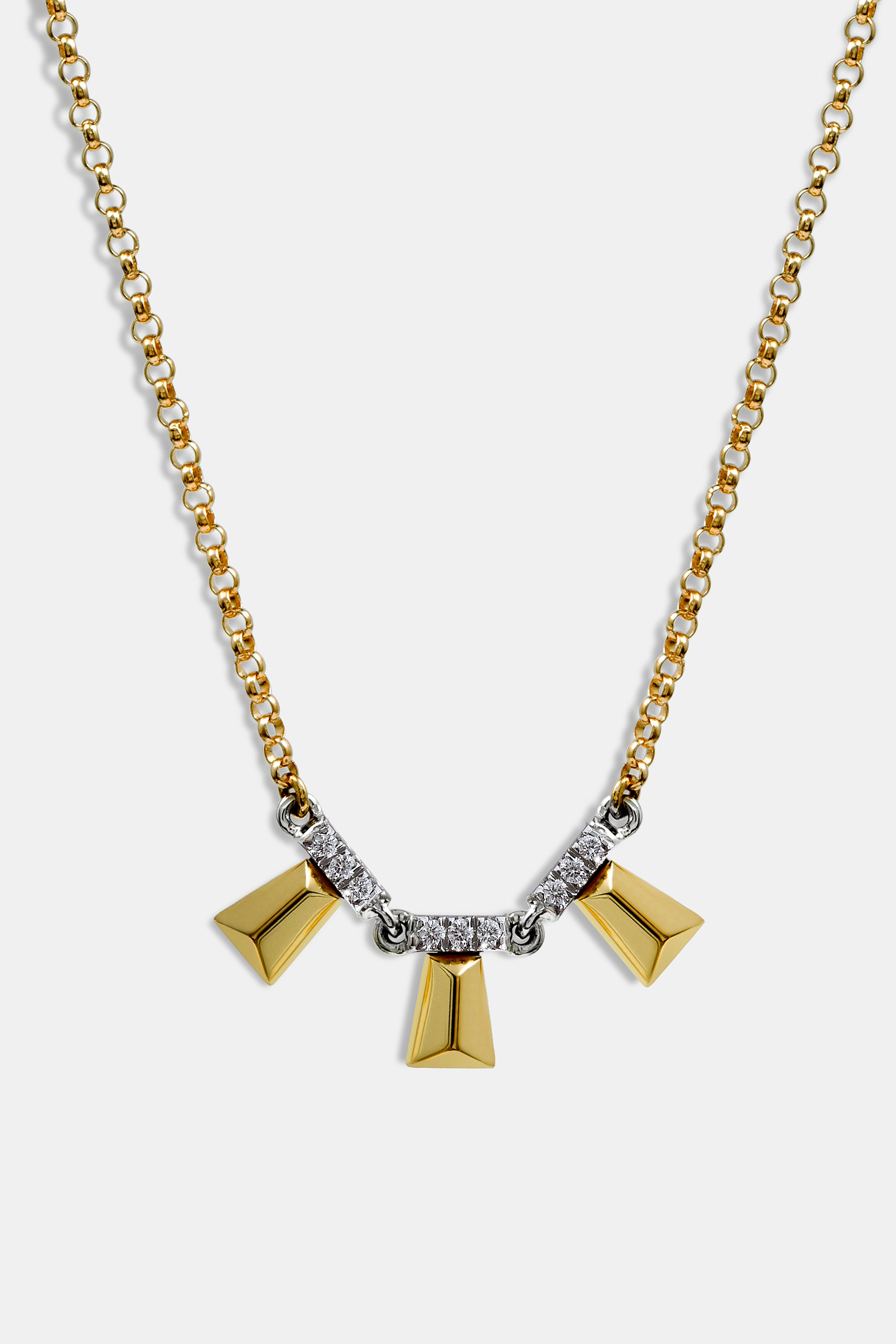 Collar Olé de tres trapeze