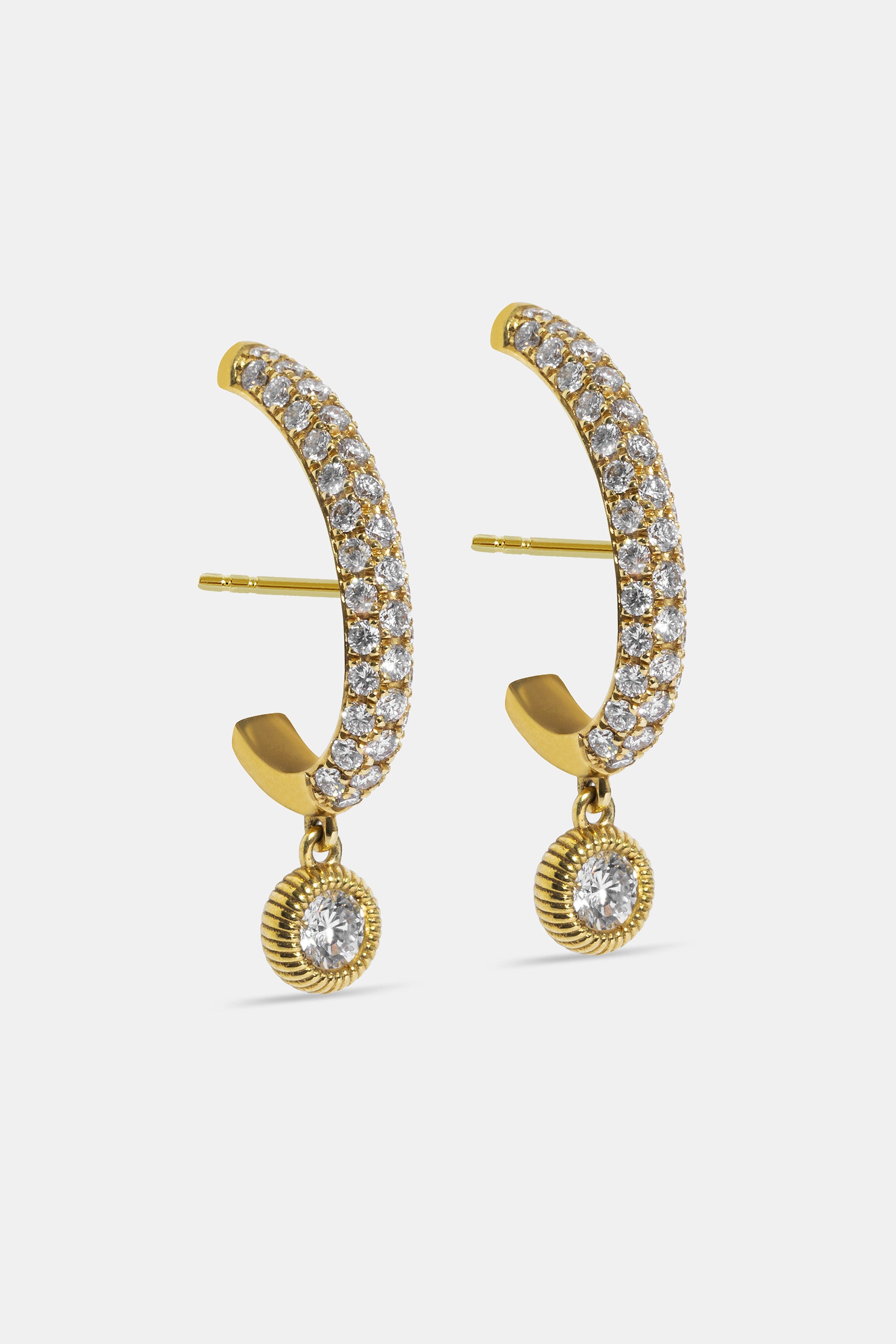 Cabo High earrings with diamond
