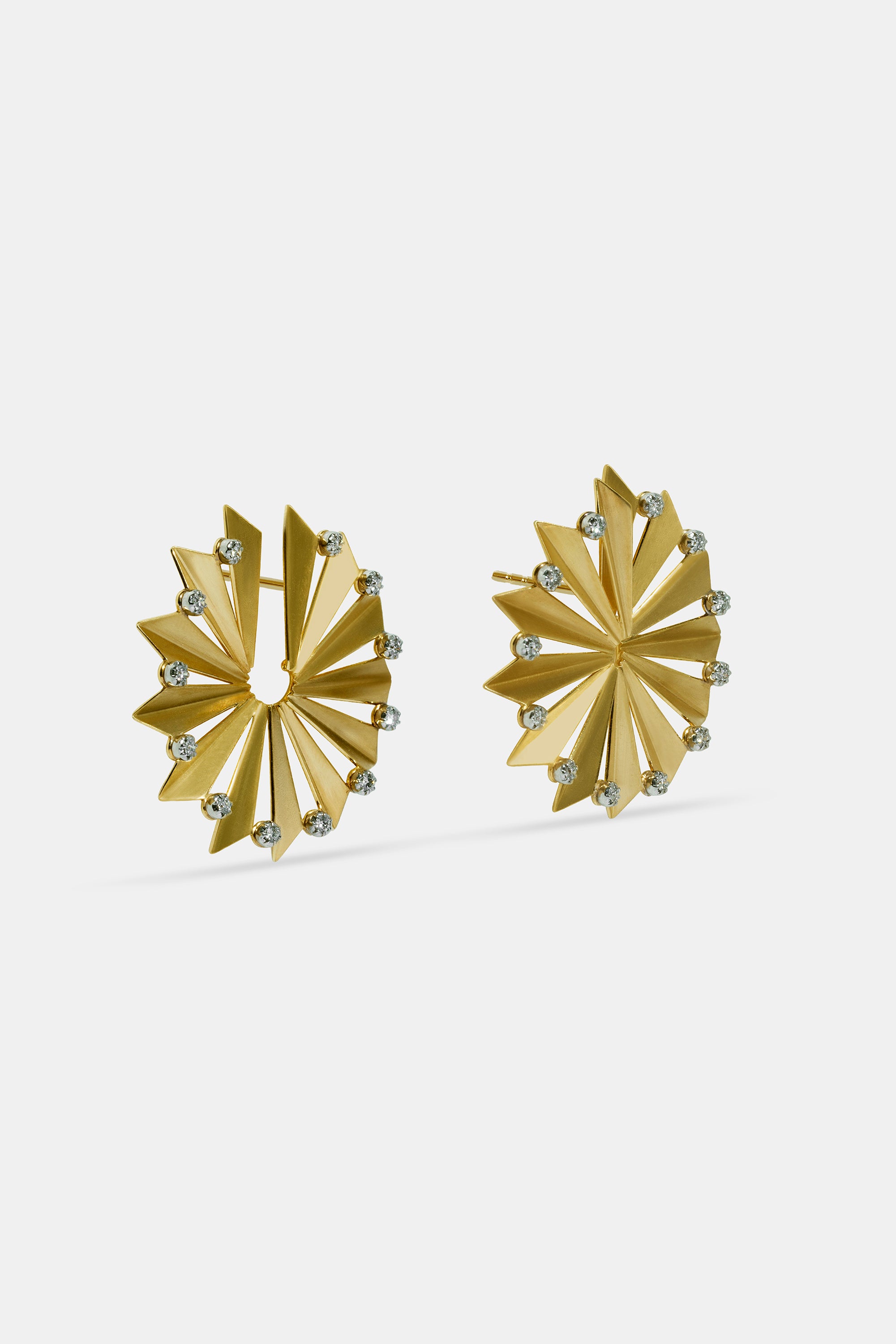 Pendientes Swords circle M
