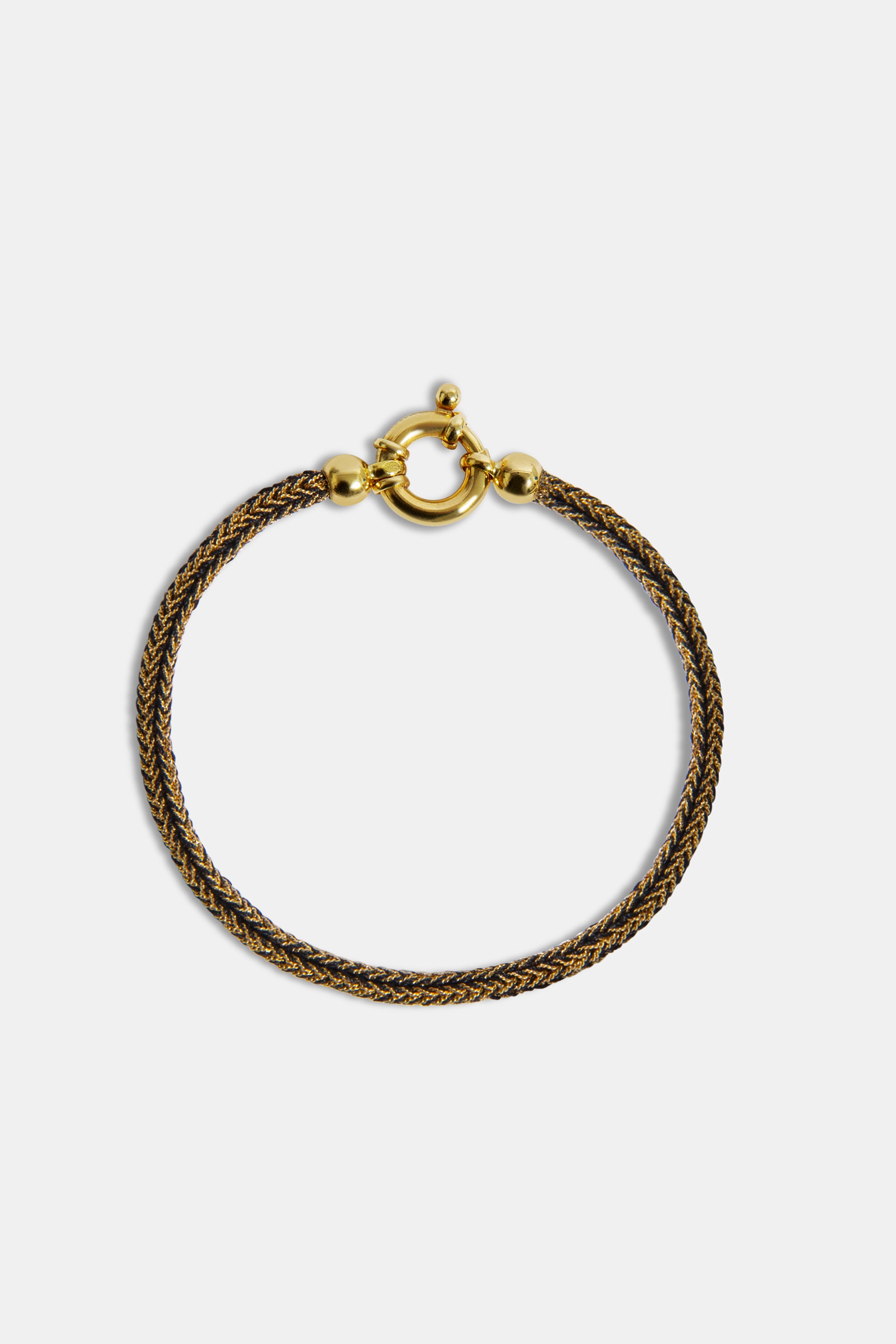 Texture black bracelet