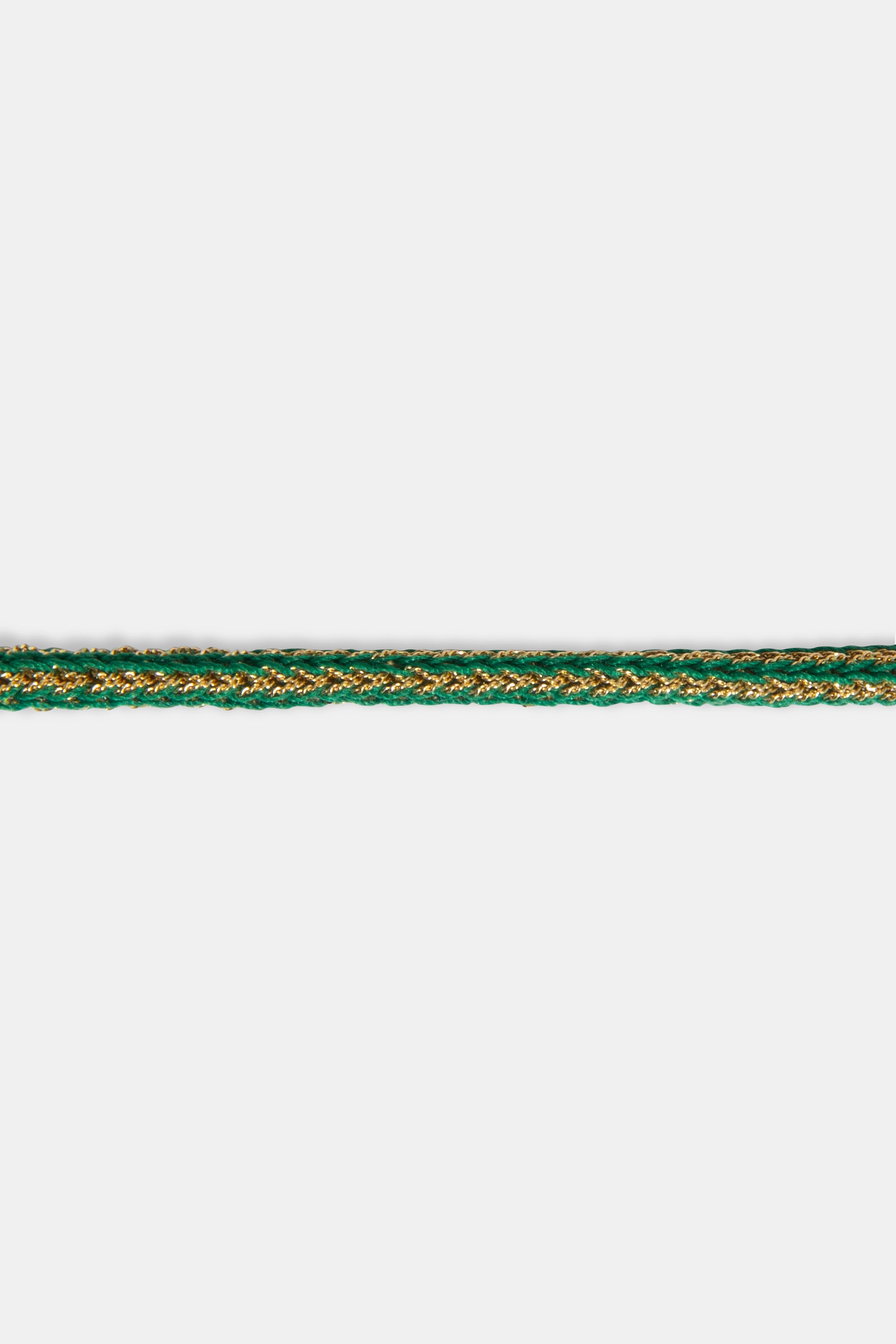 Texture green bracelet