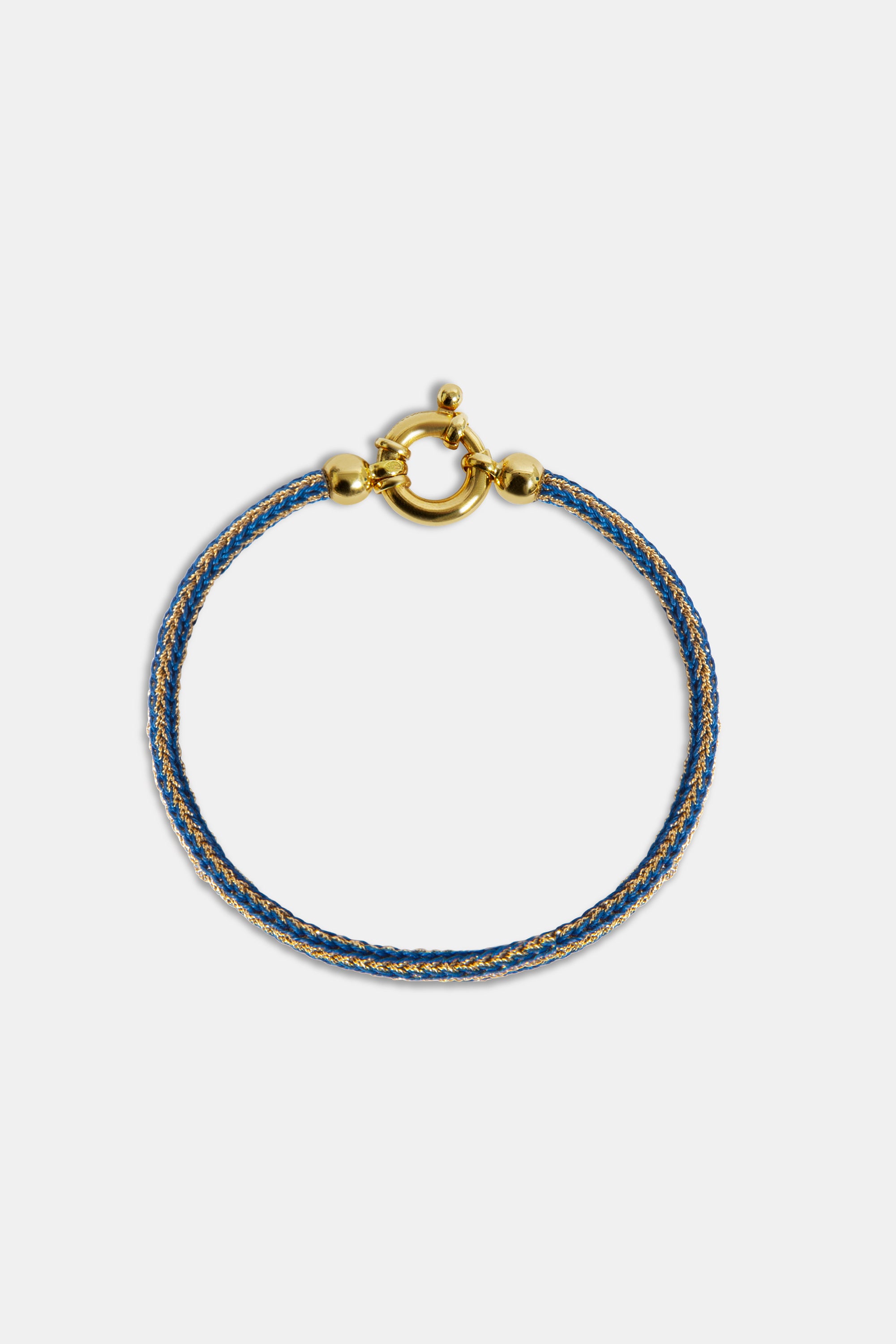 Texture blue bracelet