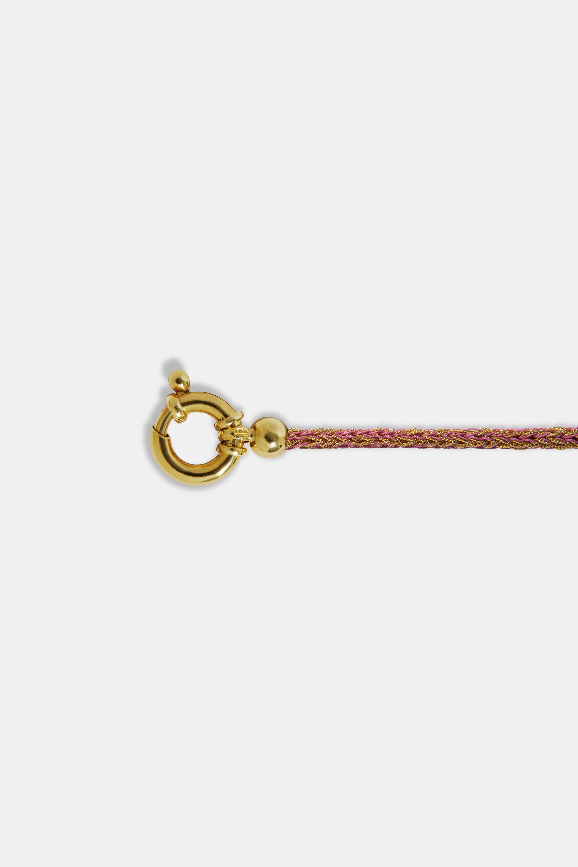 Texture pink bracelet