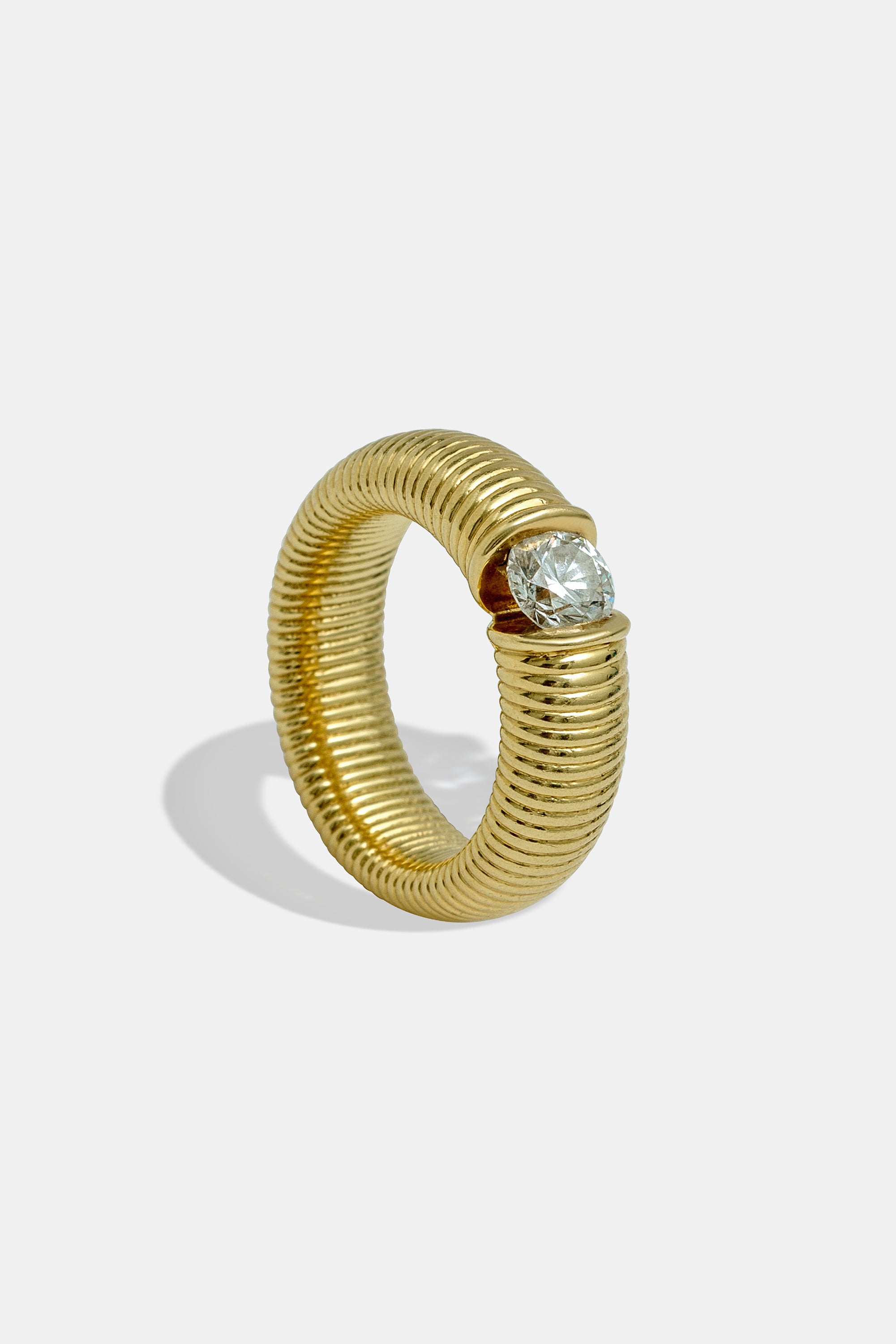 Cabo solitaire pinky ring 0.30ct.