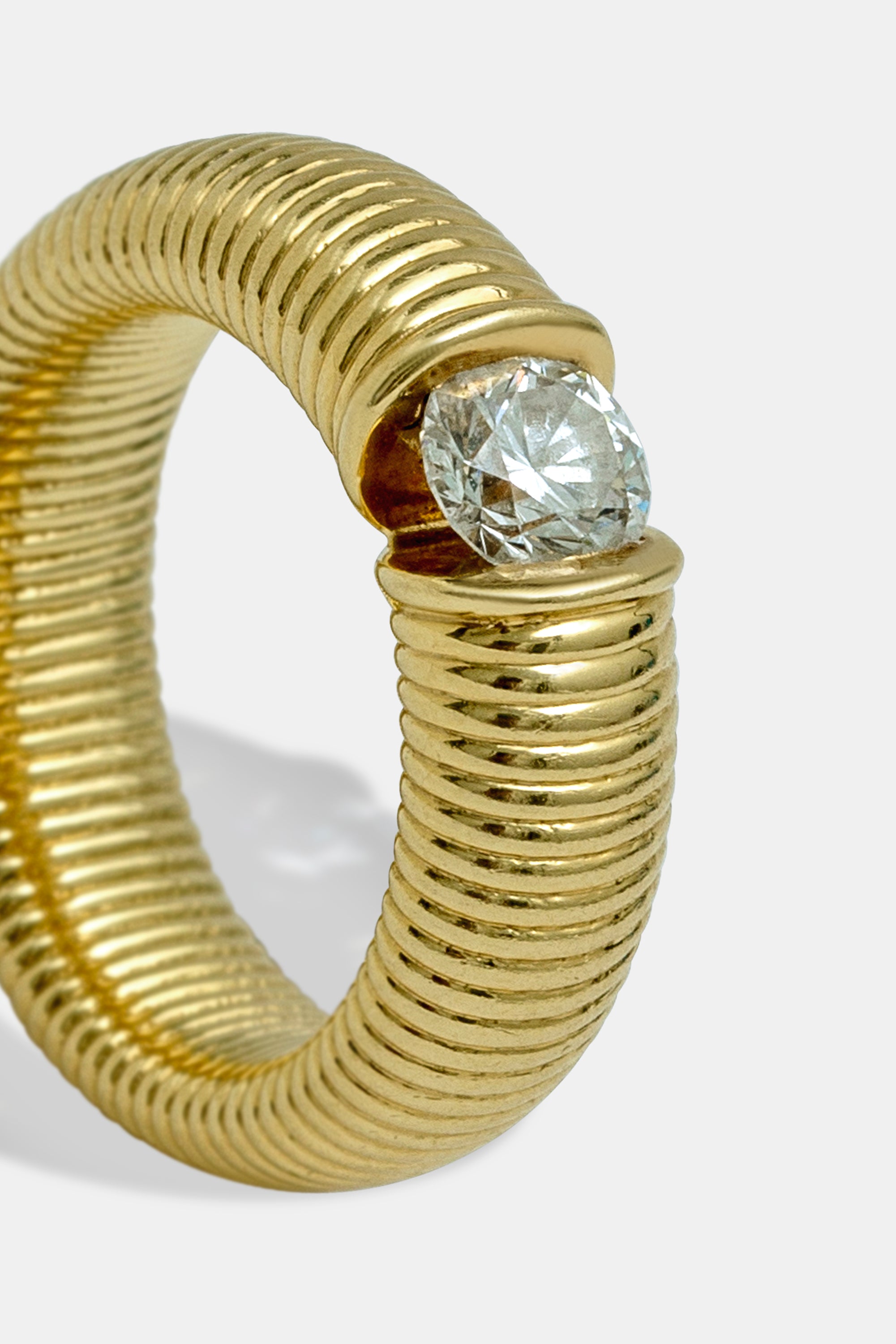 Cabo solitaire pinky ring 0.30ct.