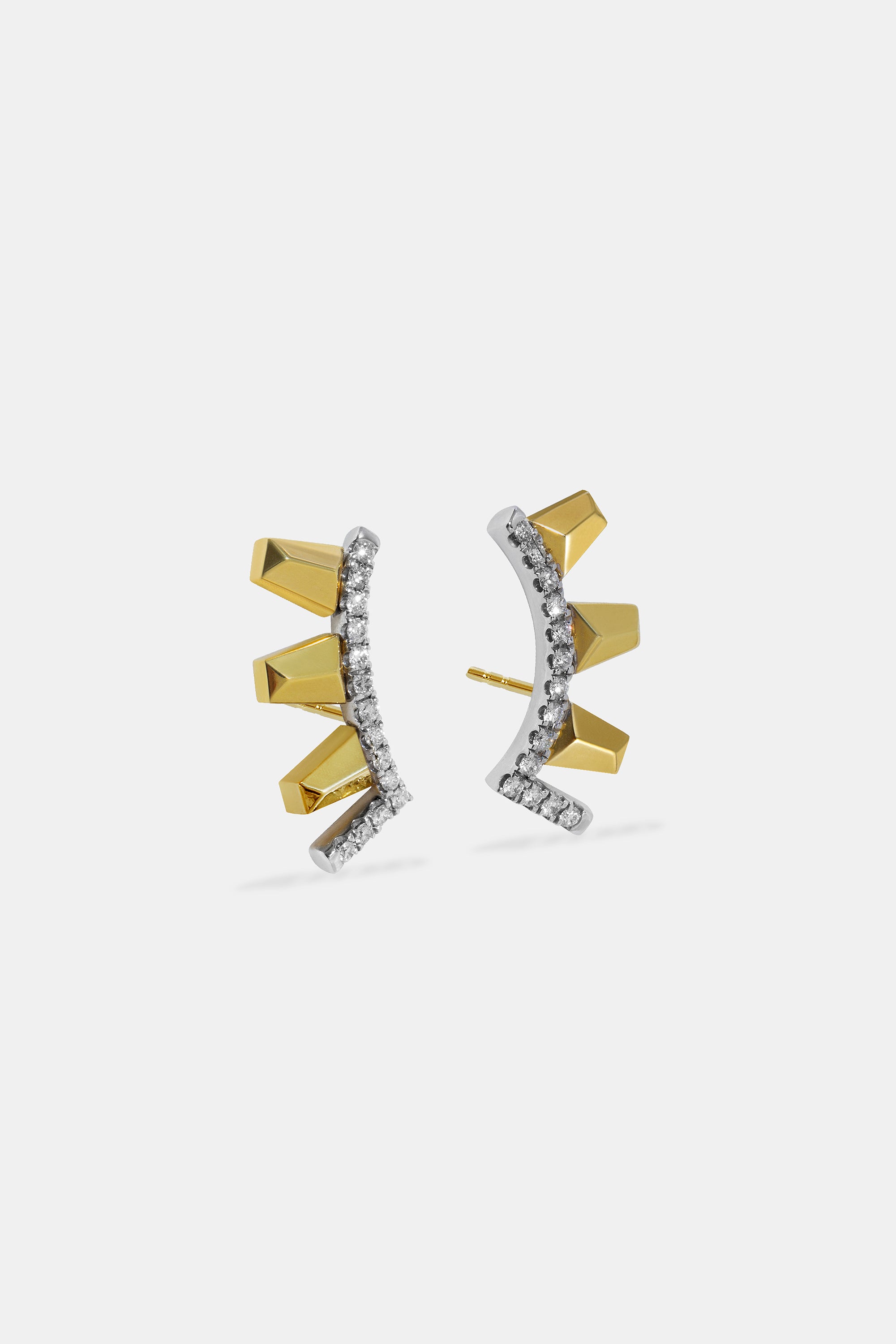 Olé trapeze climber earrings