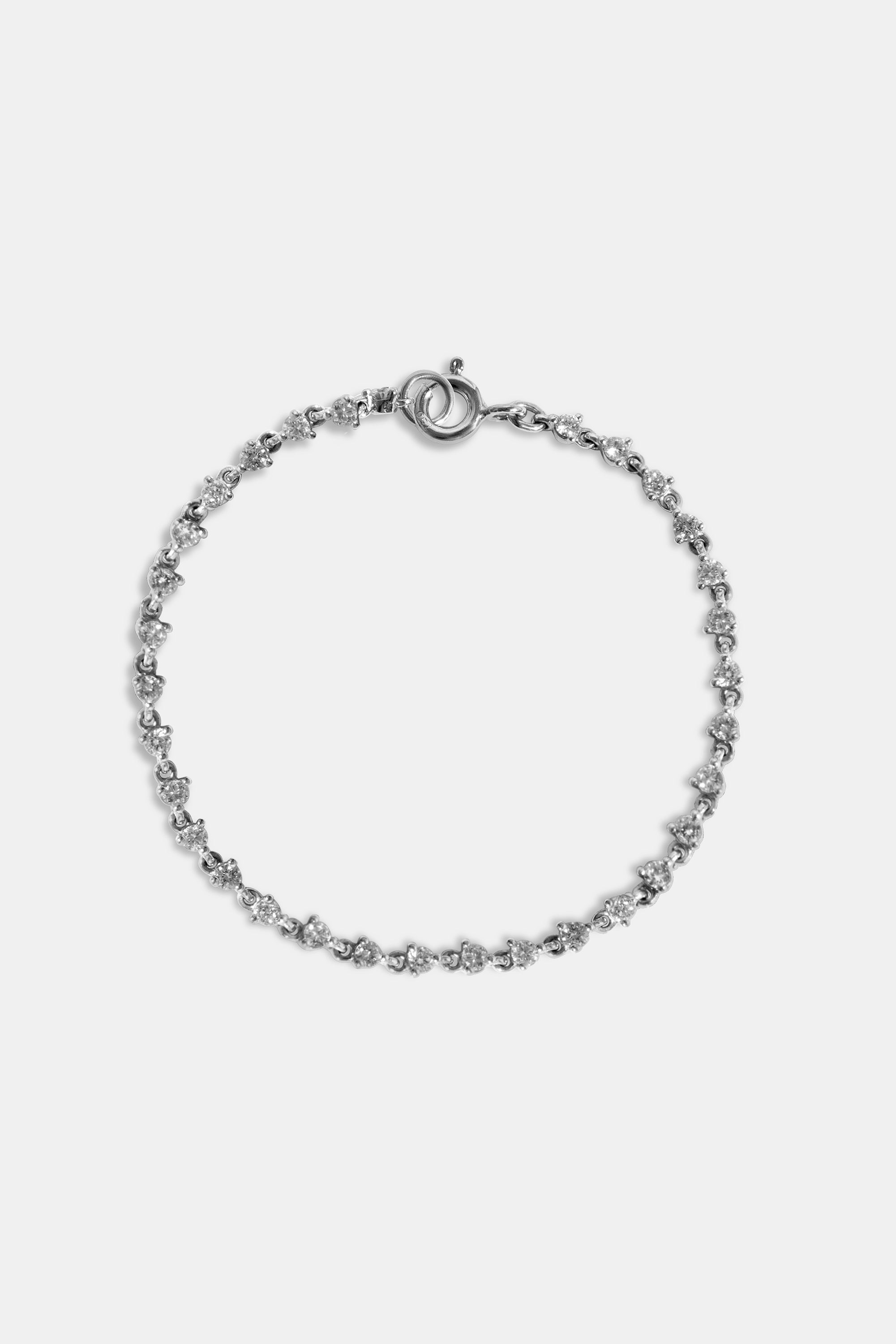 Bies rivière bracelet white
