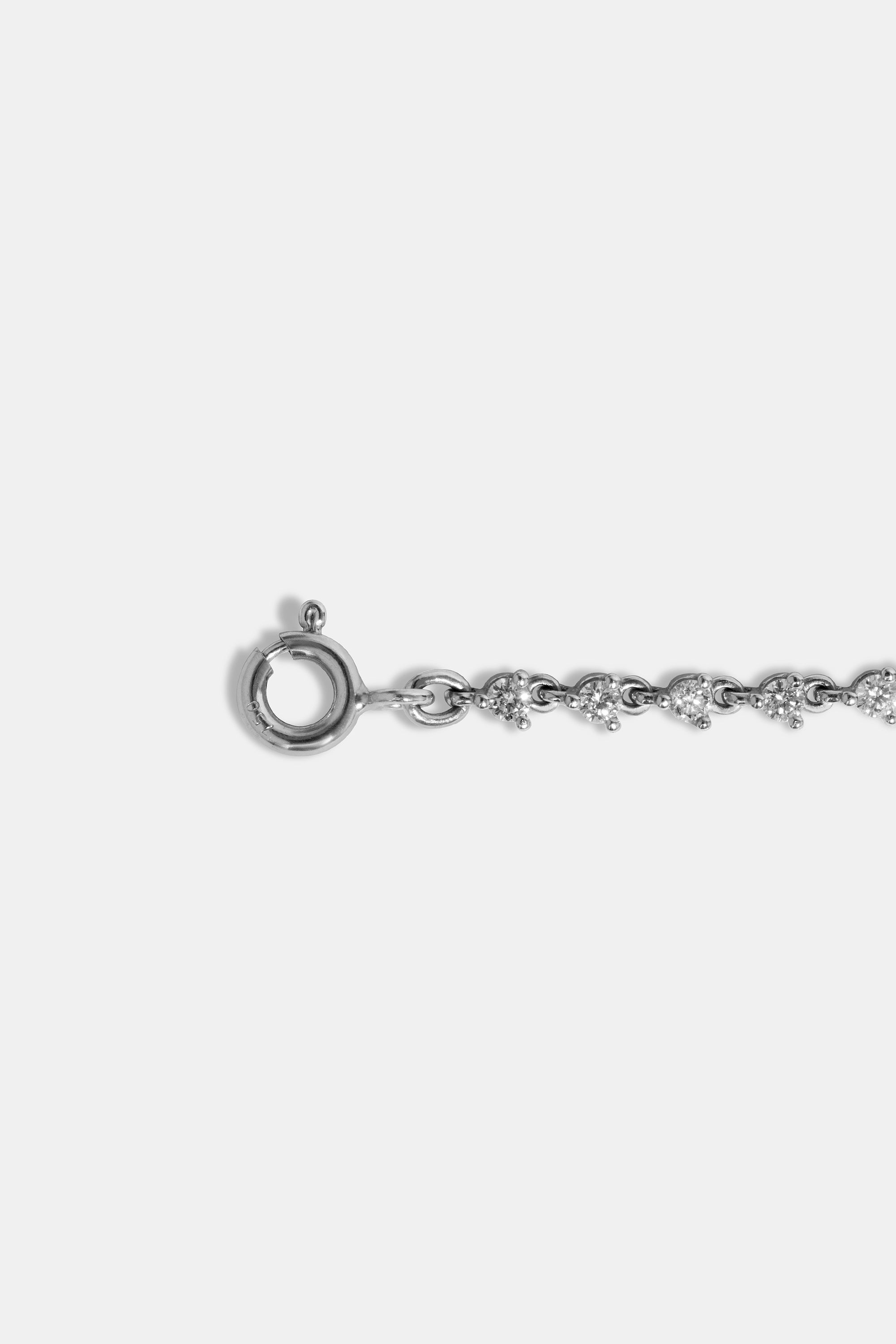Bies rivière bracelet white