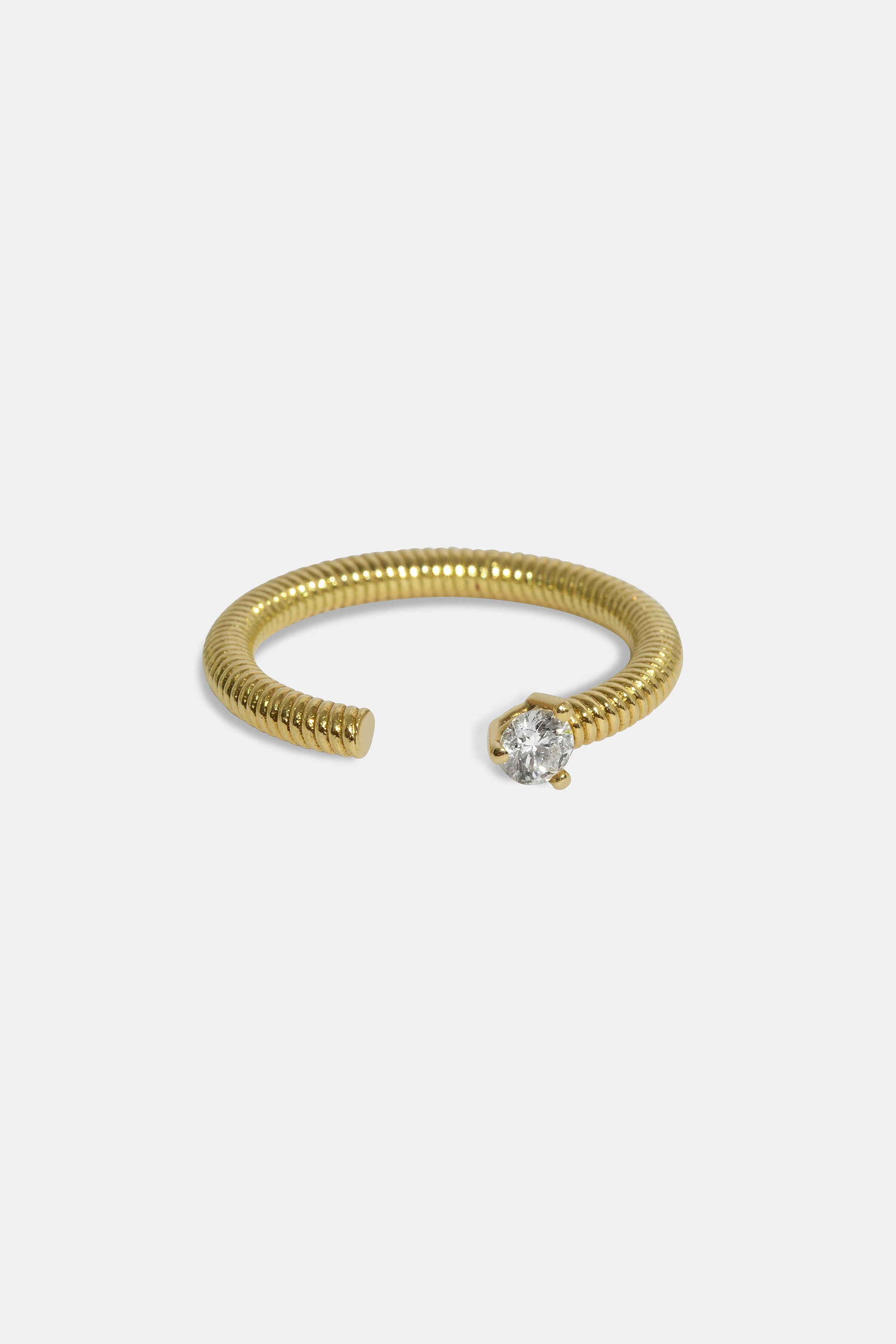 Cabo diamond open ring
