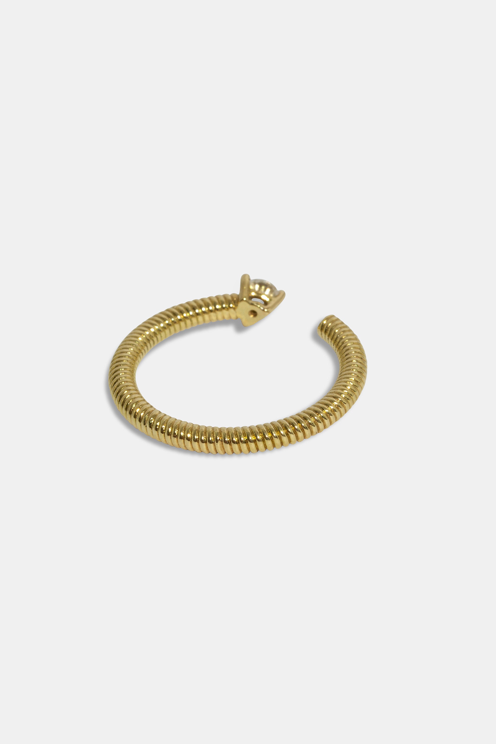 Cabo diamond open ring