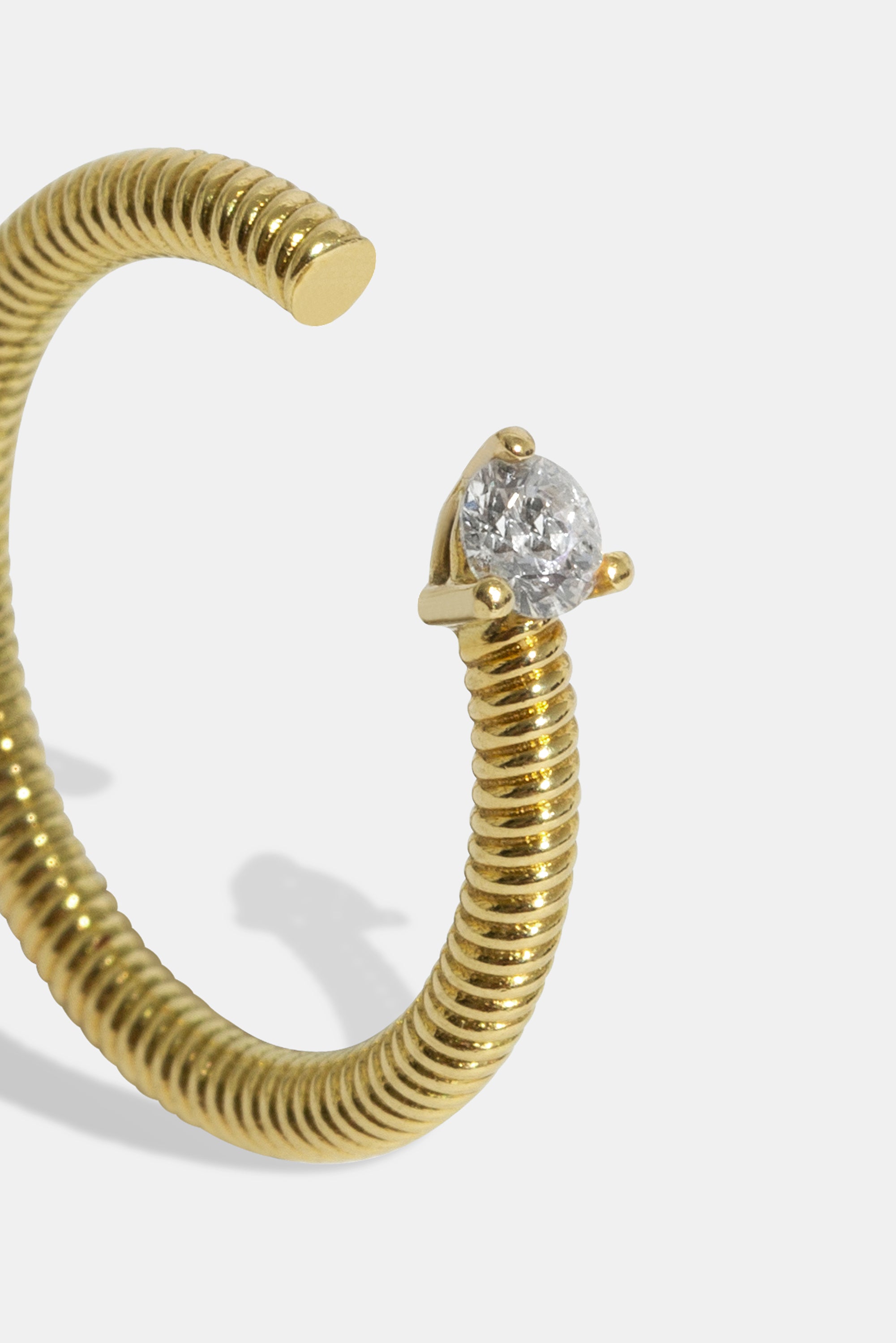 Cabo diamond open ring