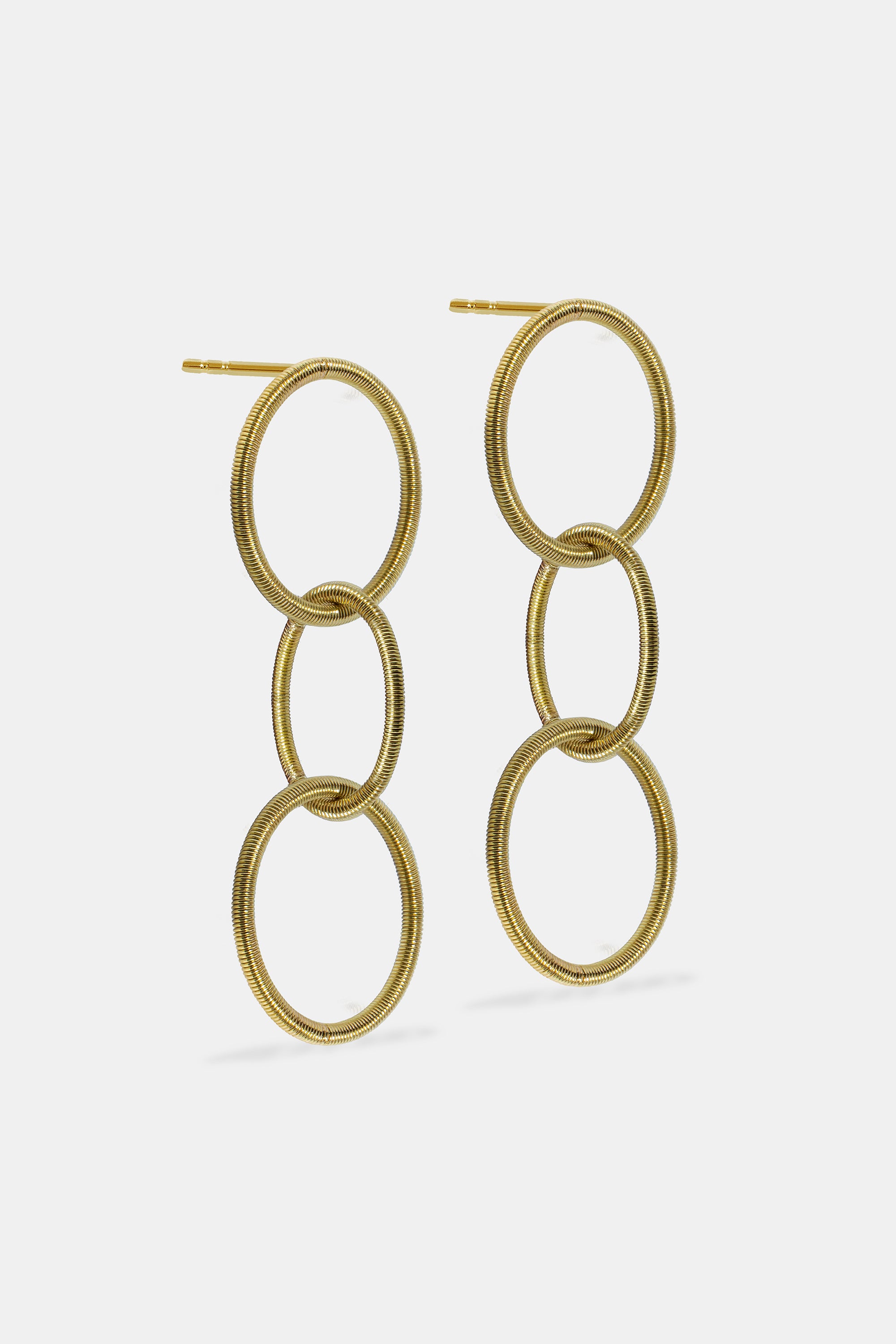 Cabo multi even hoop earrings