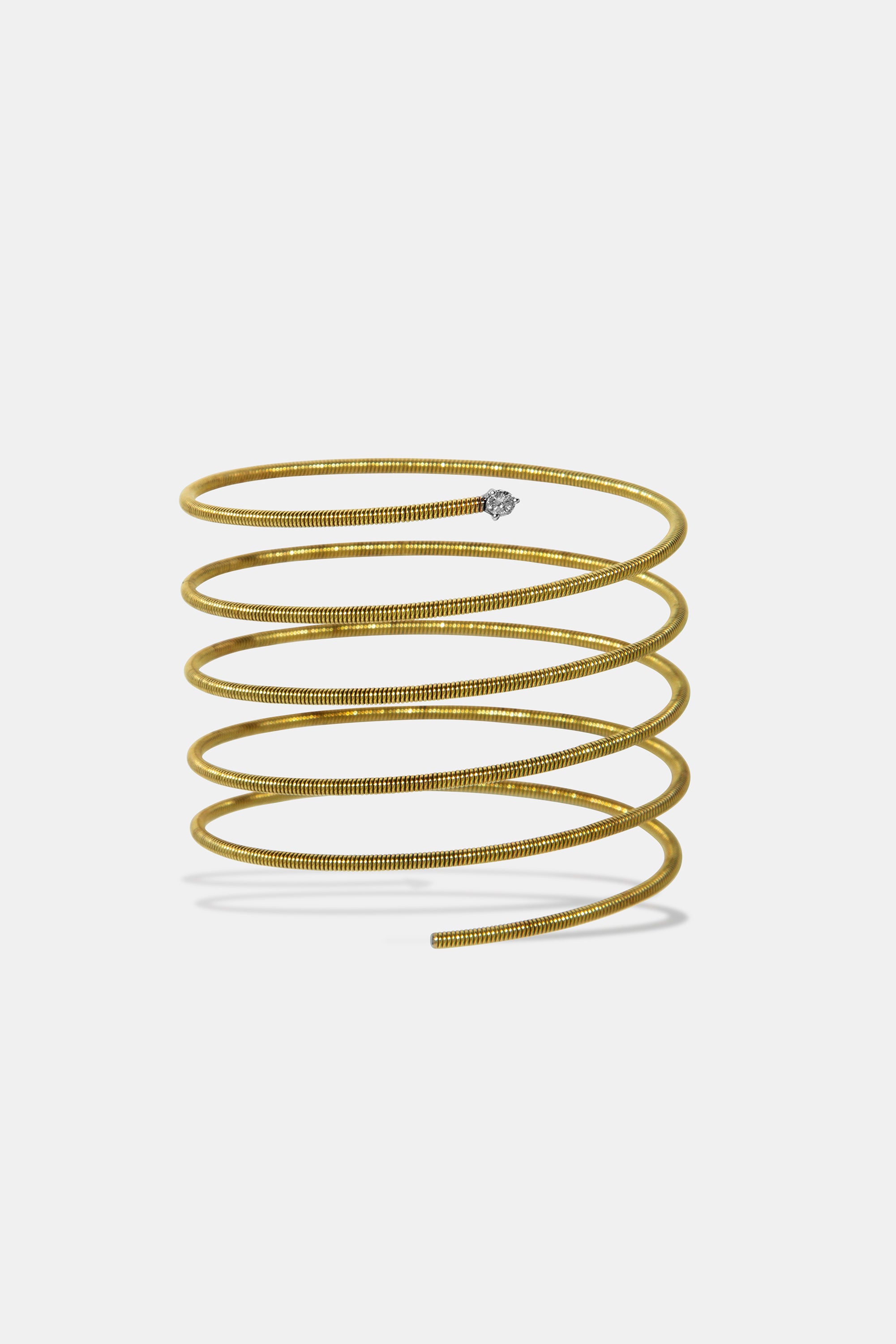 Pulsera Cabo flex 6 vueltas diamante