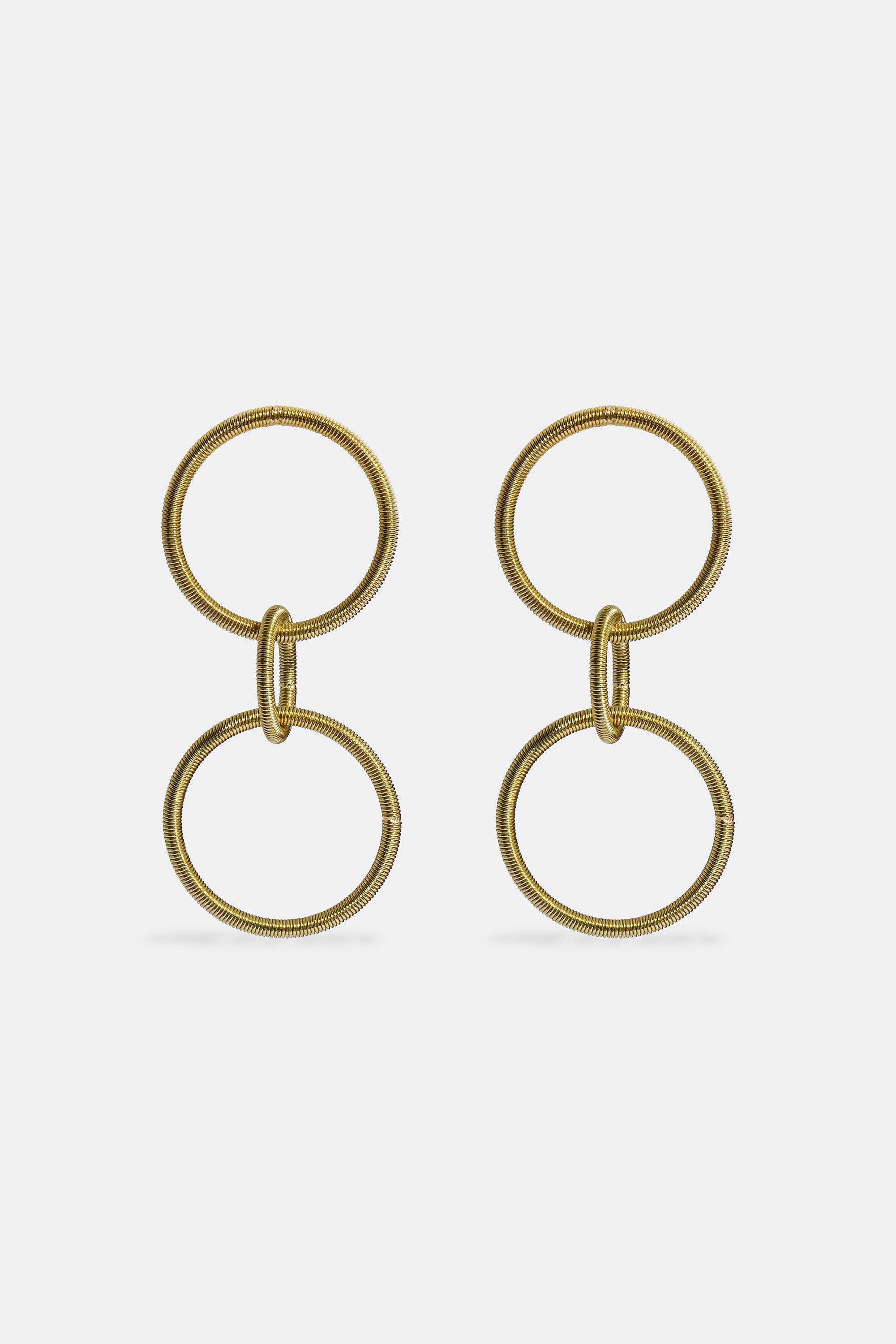Cabo multi uneven hoop earrings