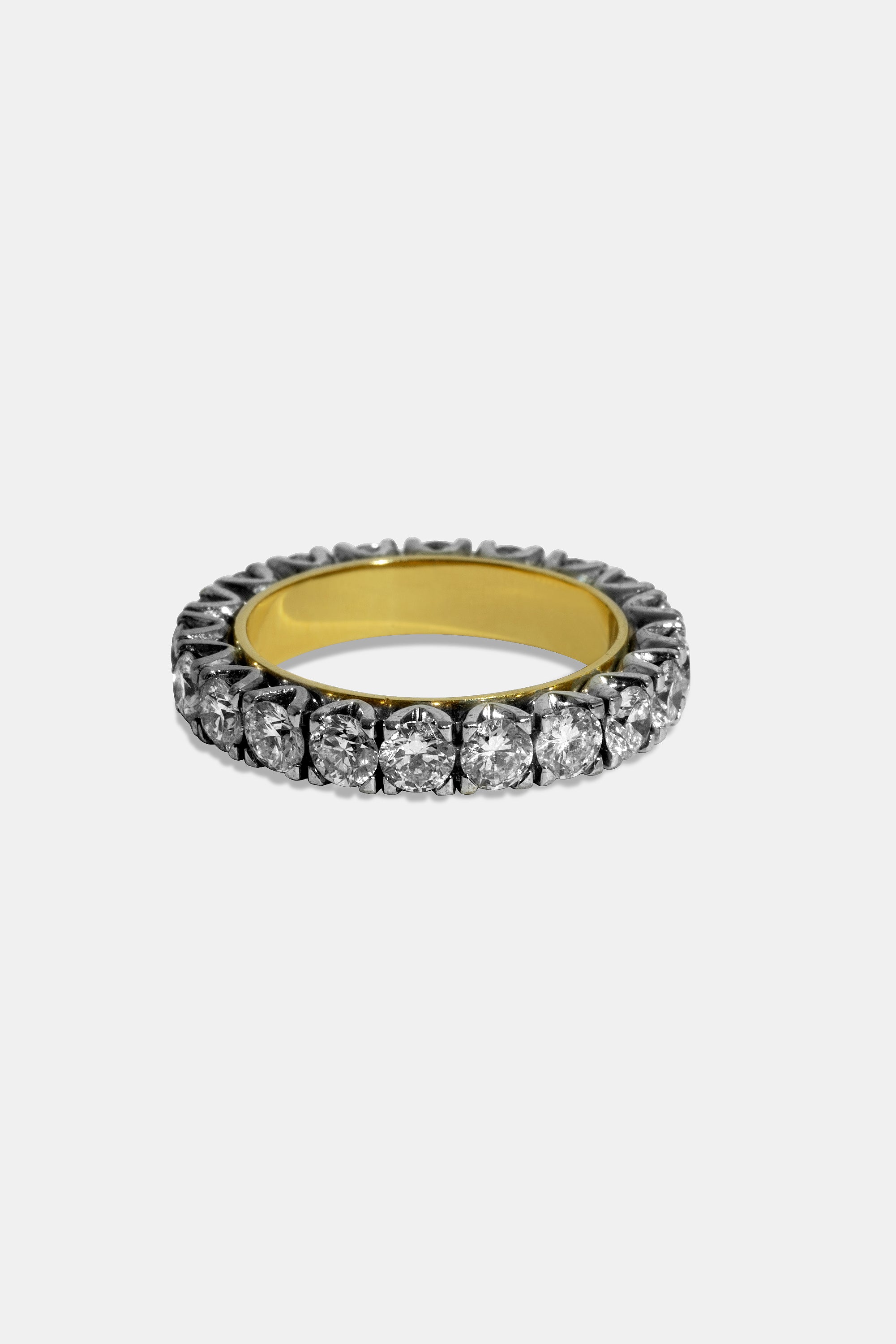 Nica engagement ring white