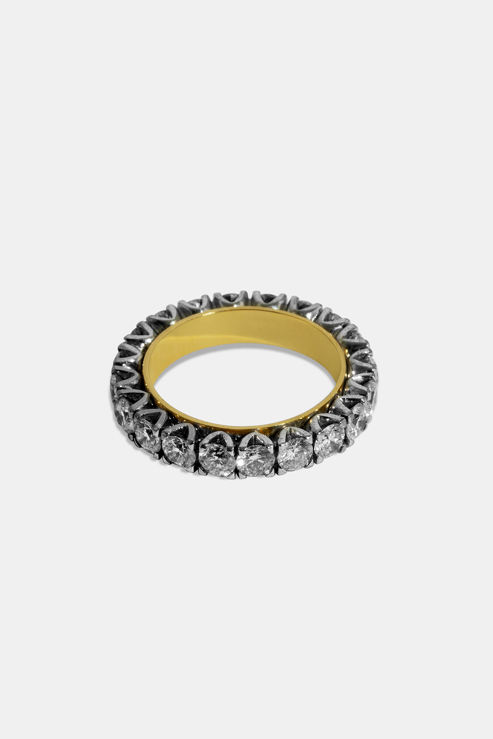 Nica engagement ring white