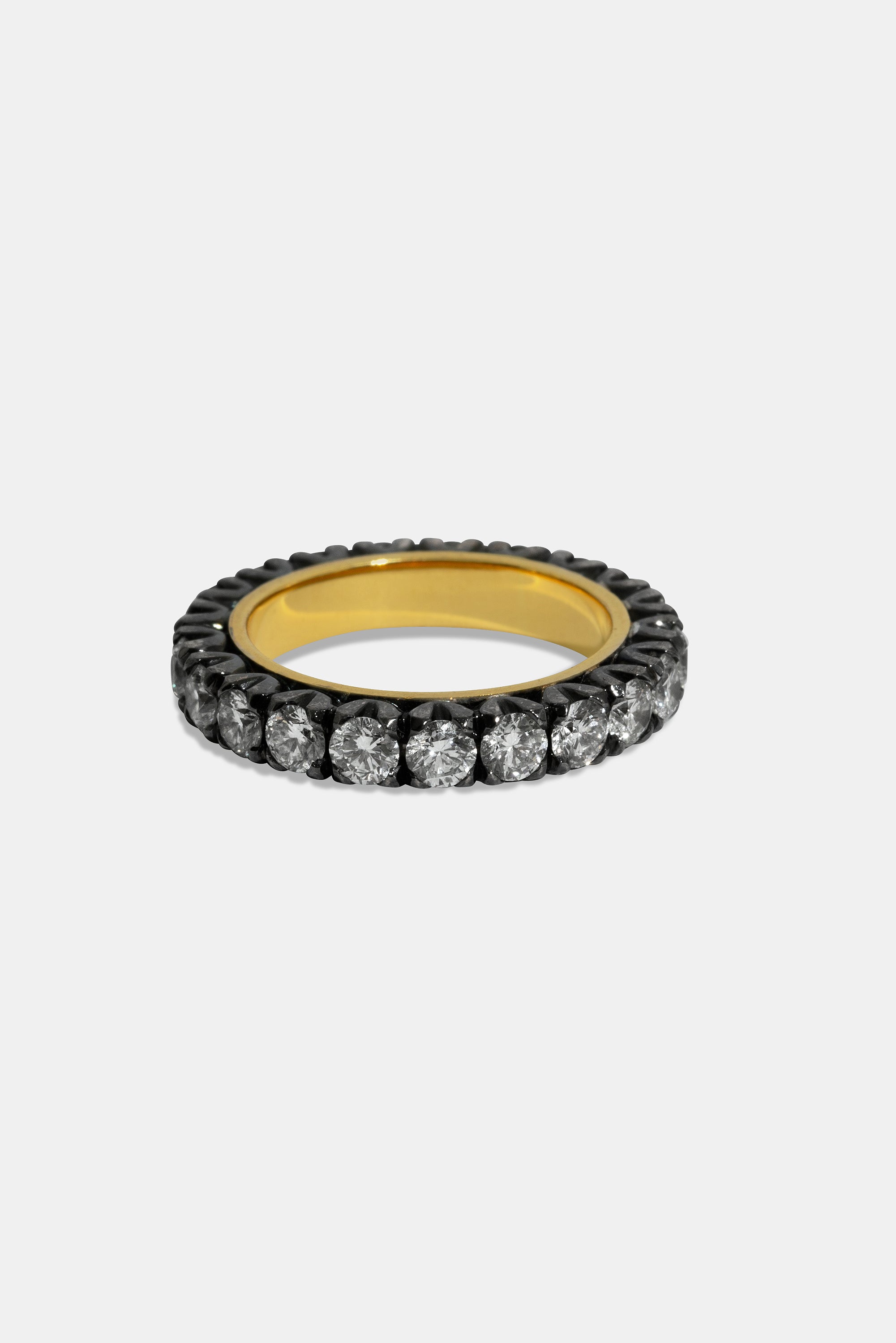 Nica engagement ring black
