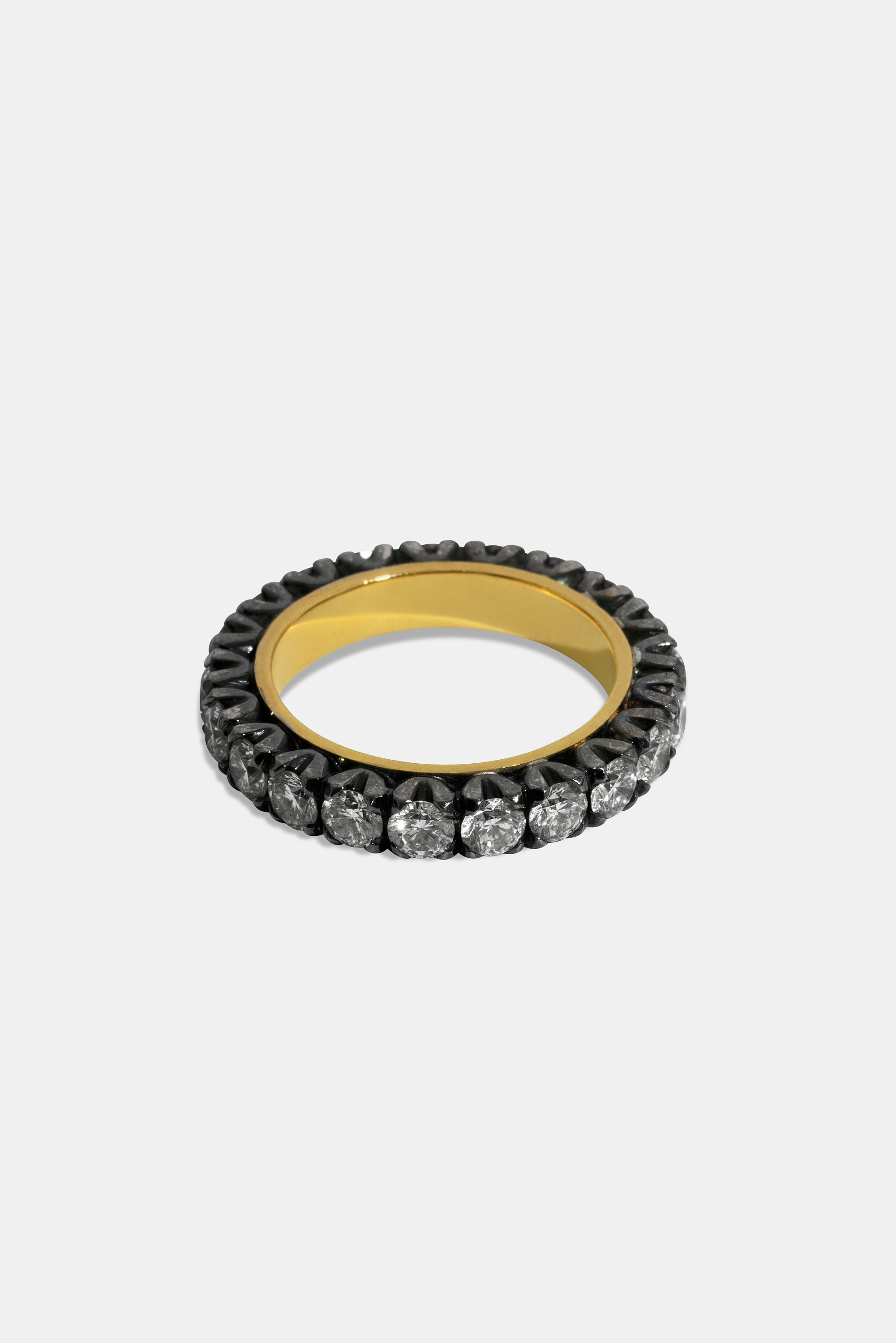 Nica engagement ring black