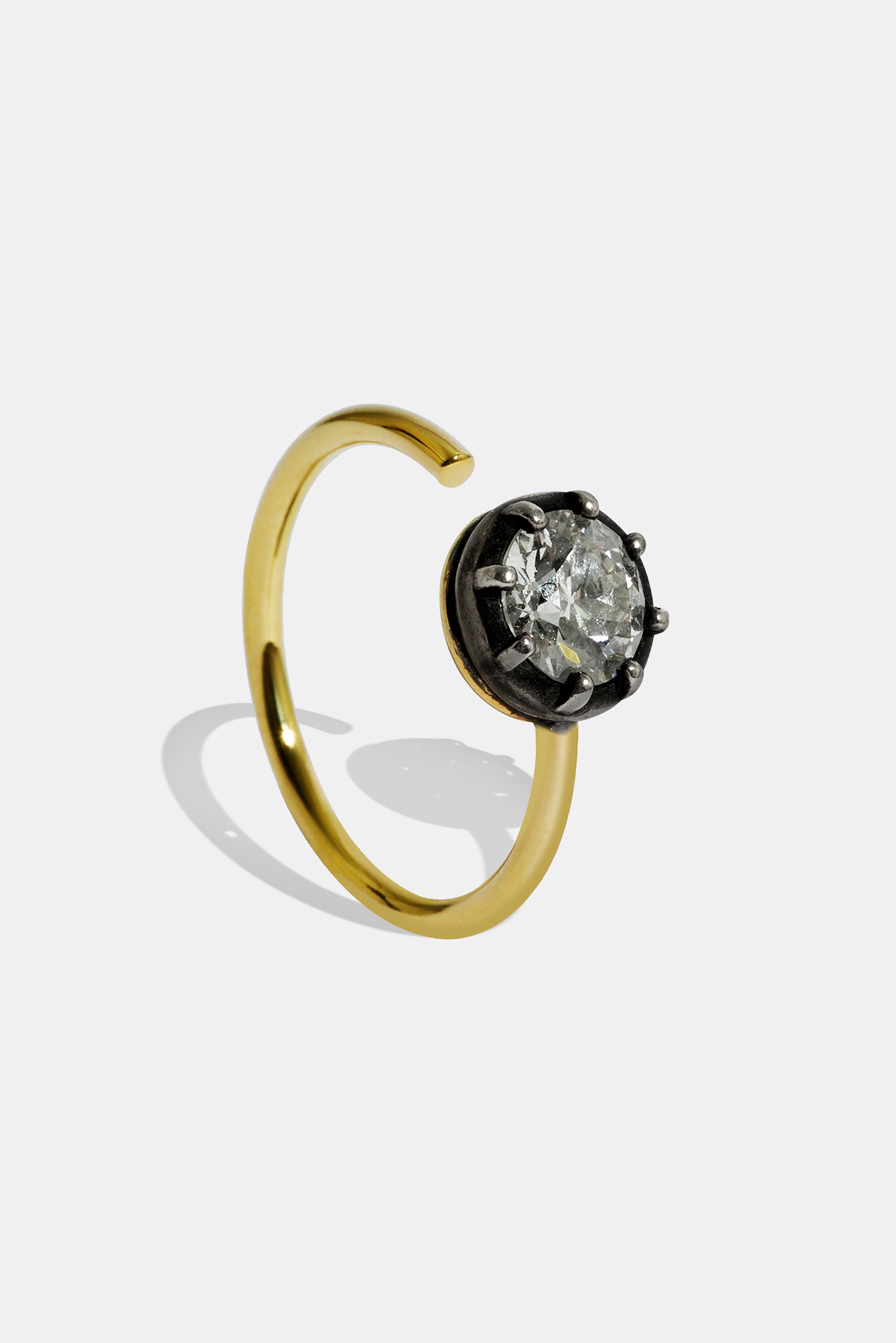 Midnight open ring 1.00ct.