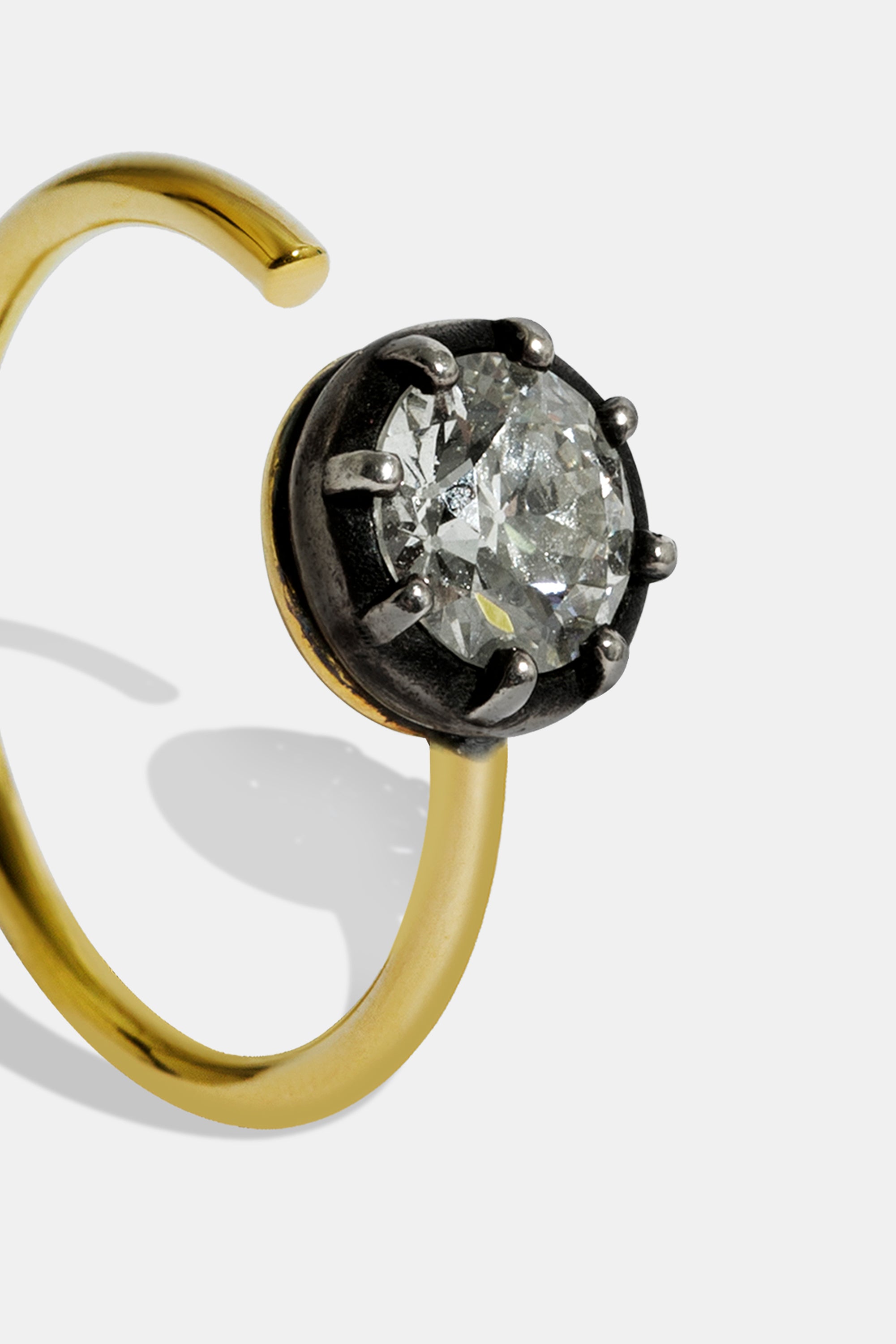 Anillo Midnight open 1.00ct