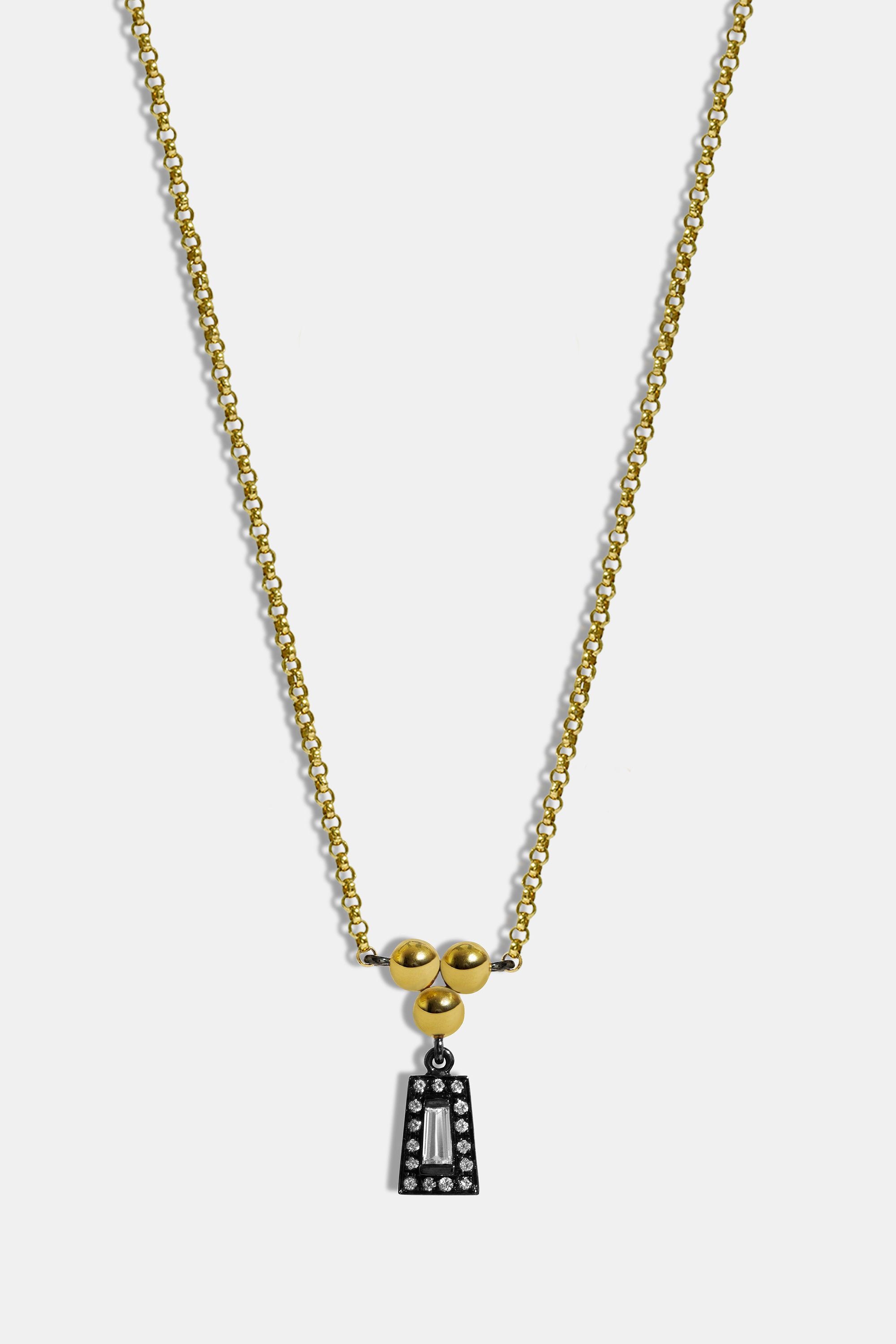 Midnight taper pendant