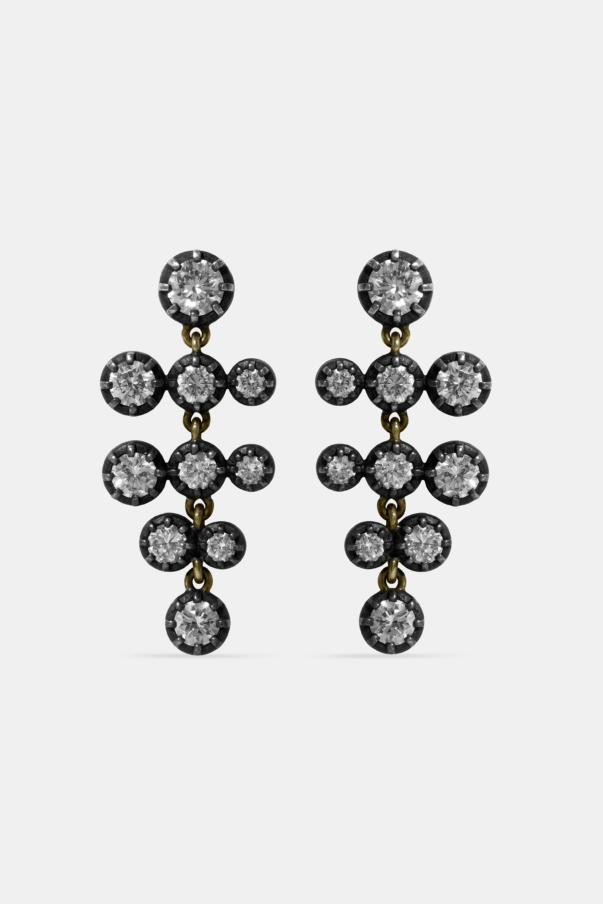 Midnight Racimo earrings