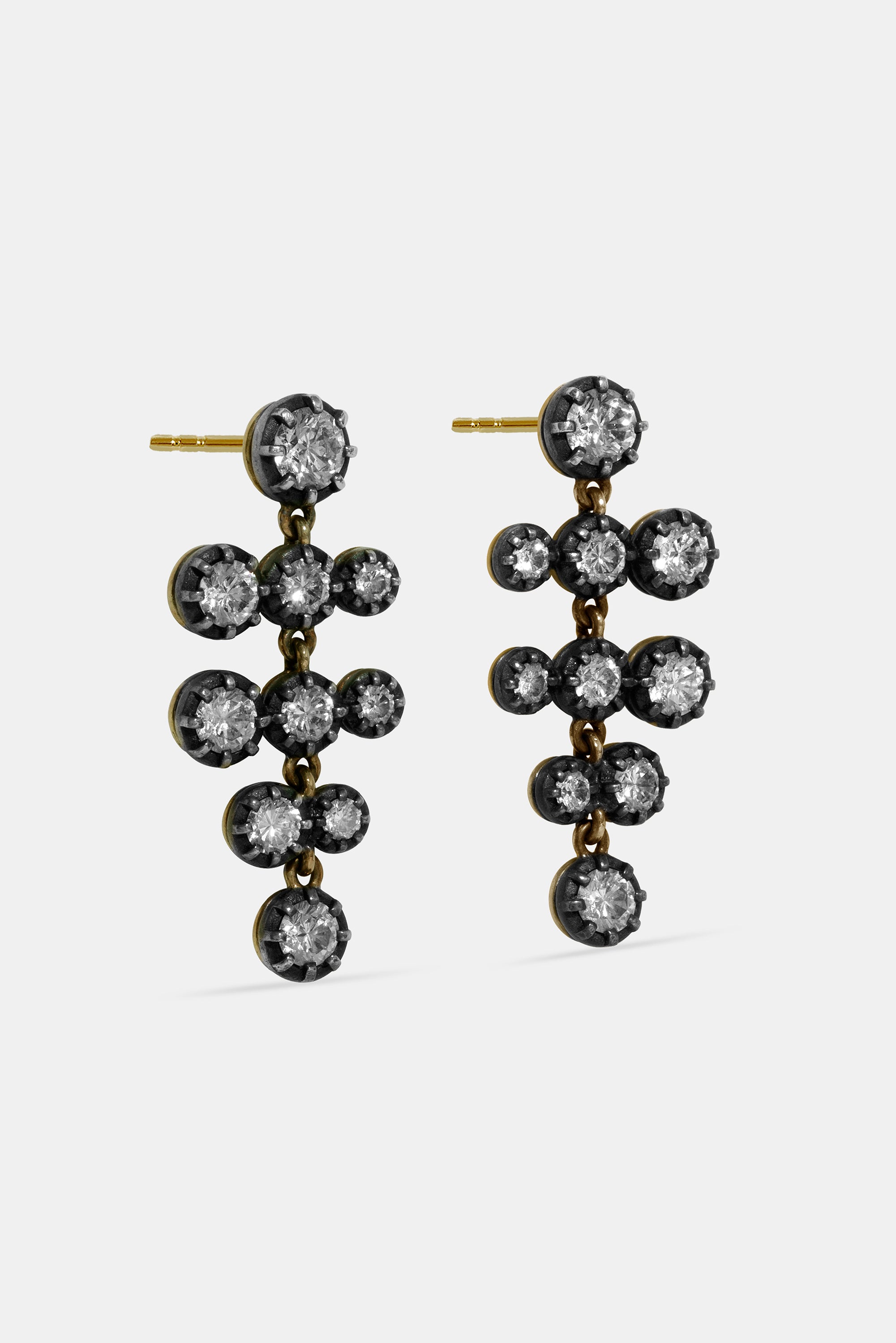 Midnight Racimo earrings