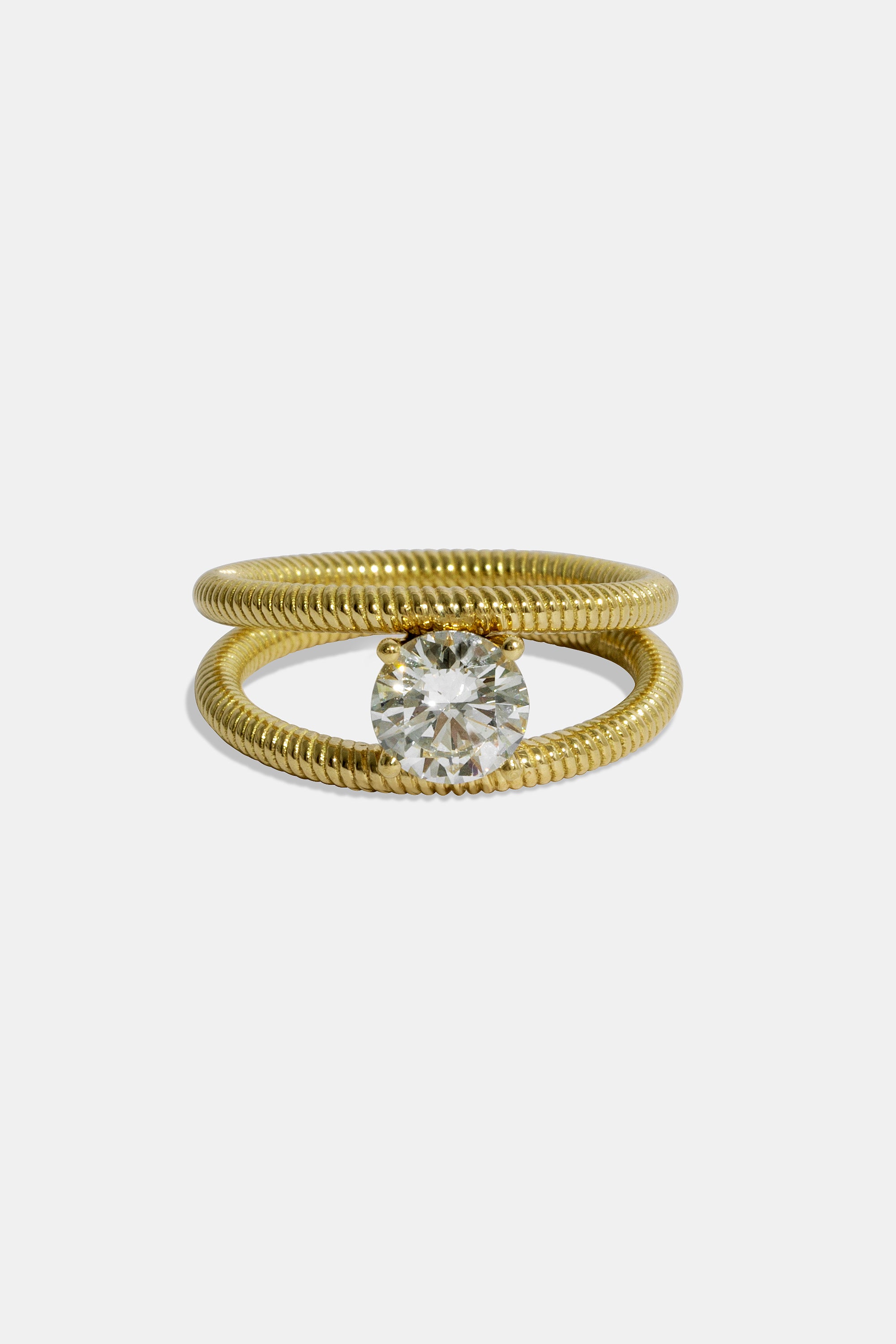 Cabo brilliant solitaire ring
