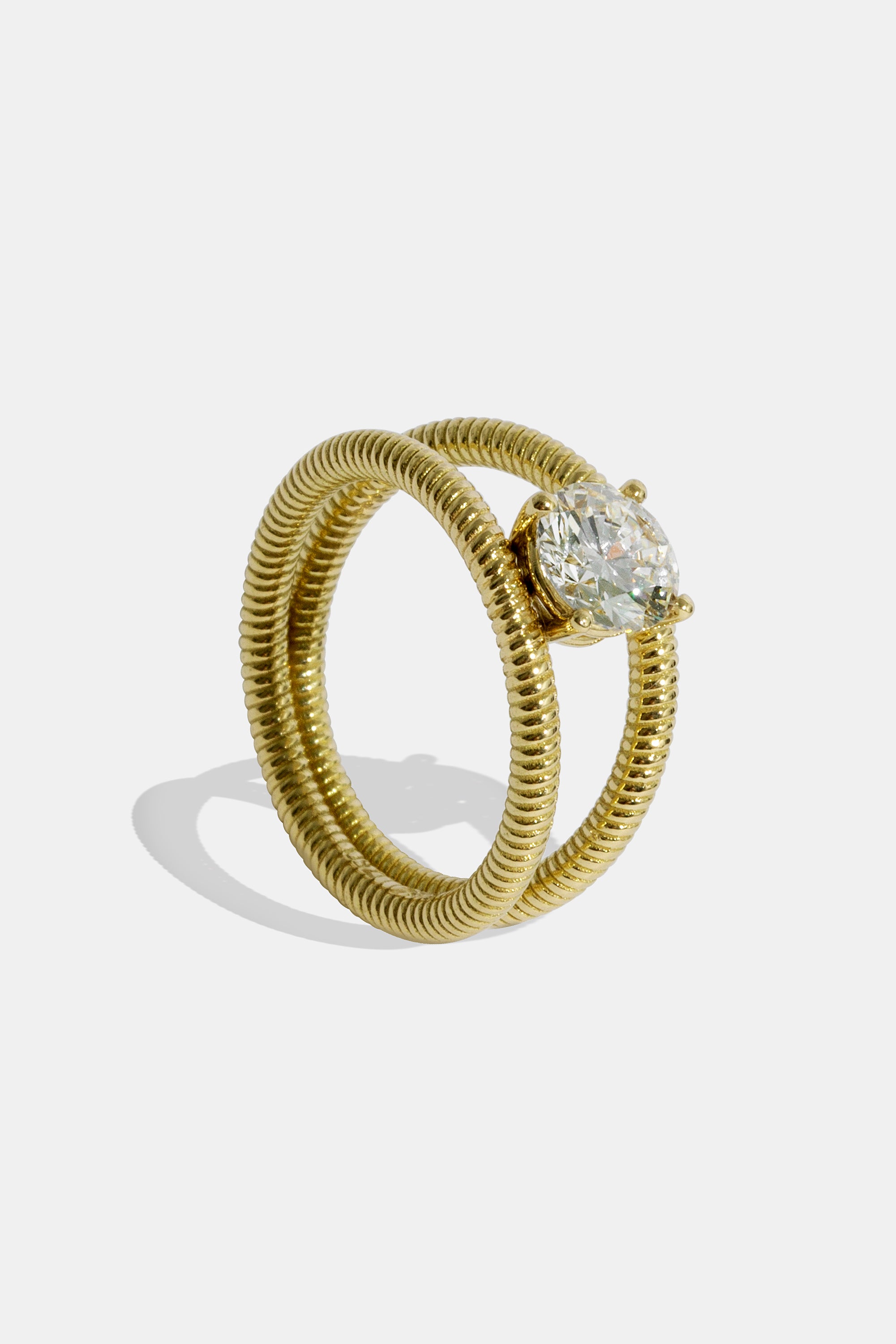 Cabo brilliant solitaire ring