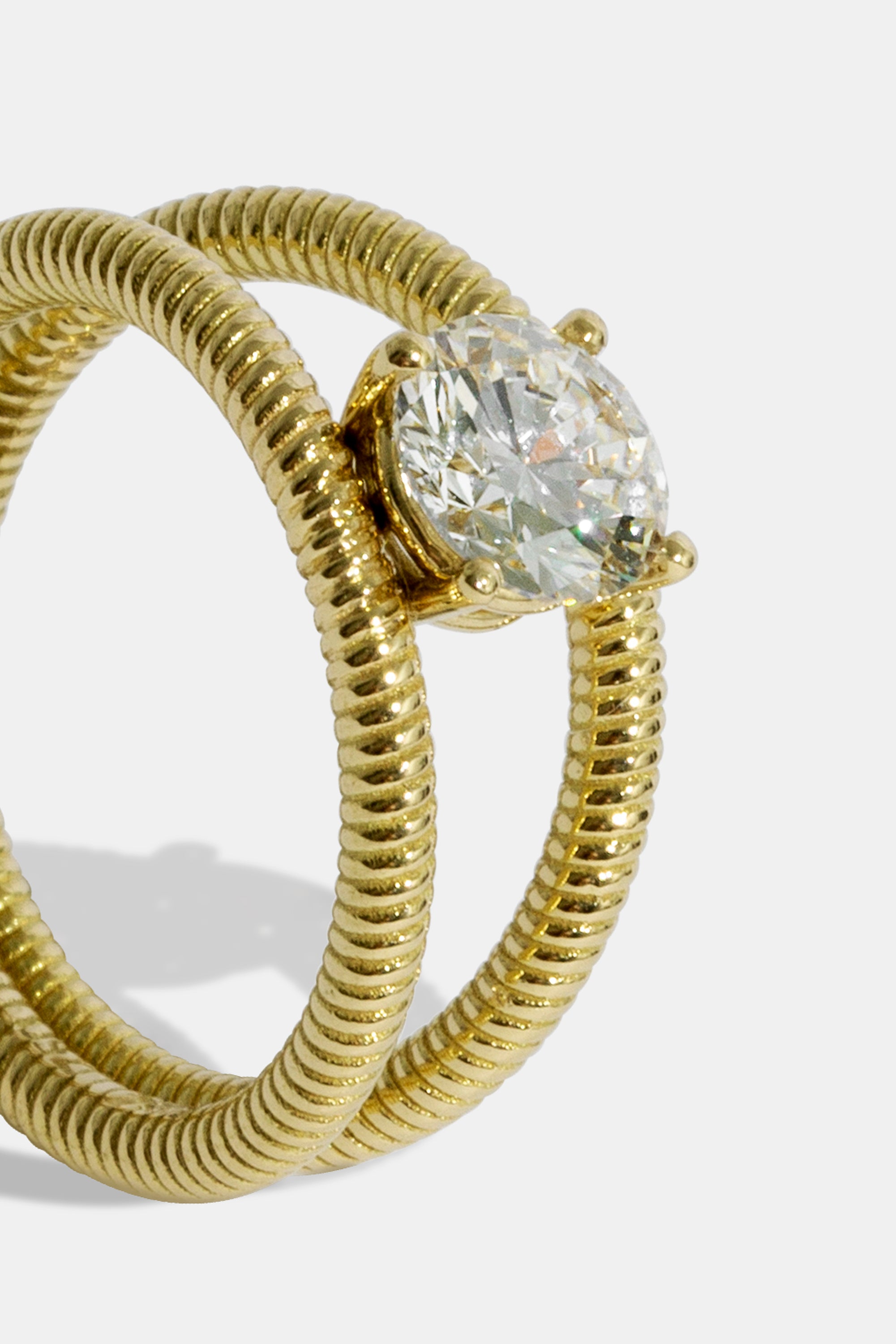 Cabo brilliant solitaire ring