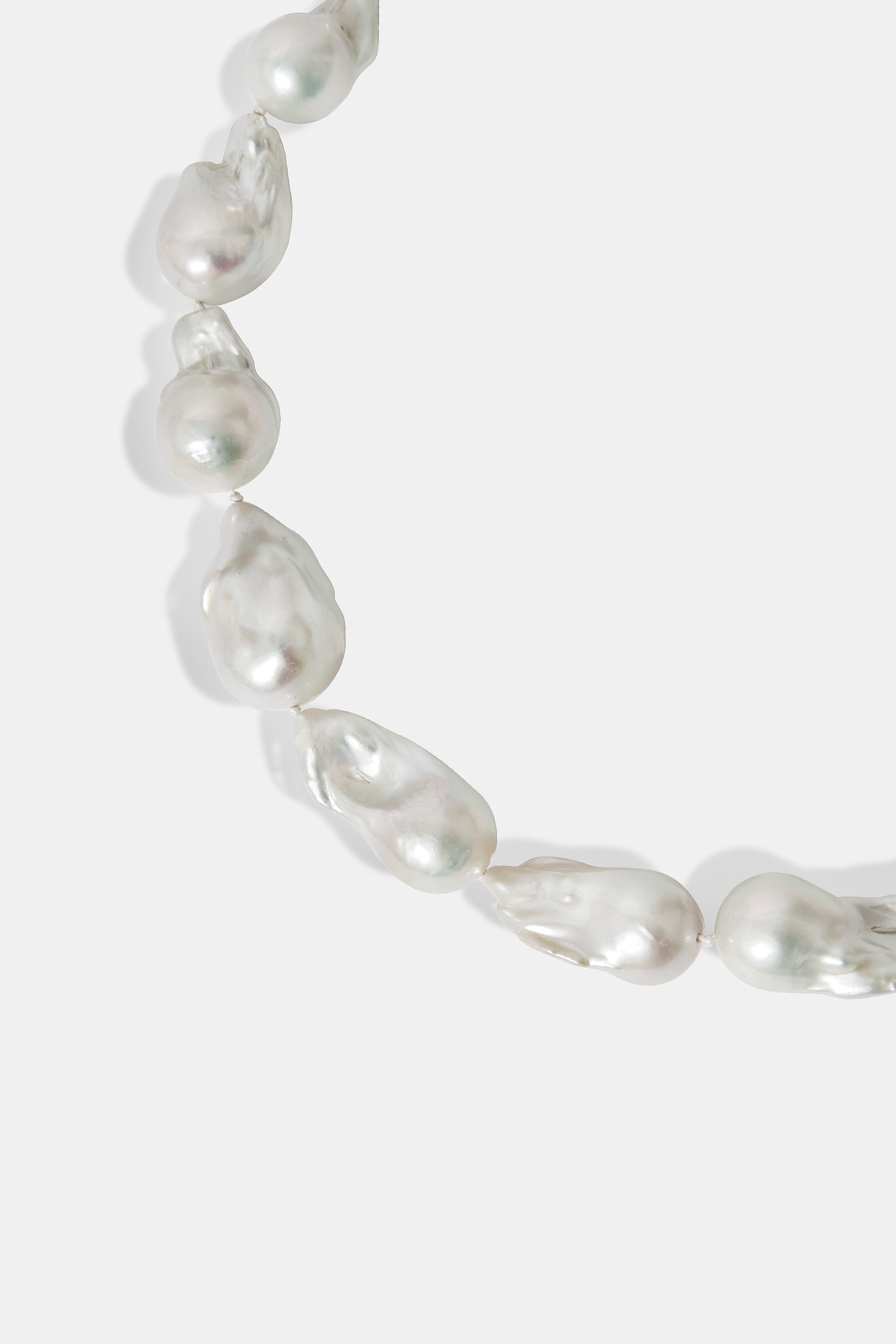 Collar perlas barrocas