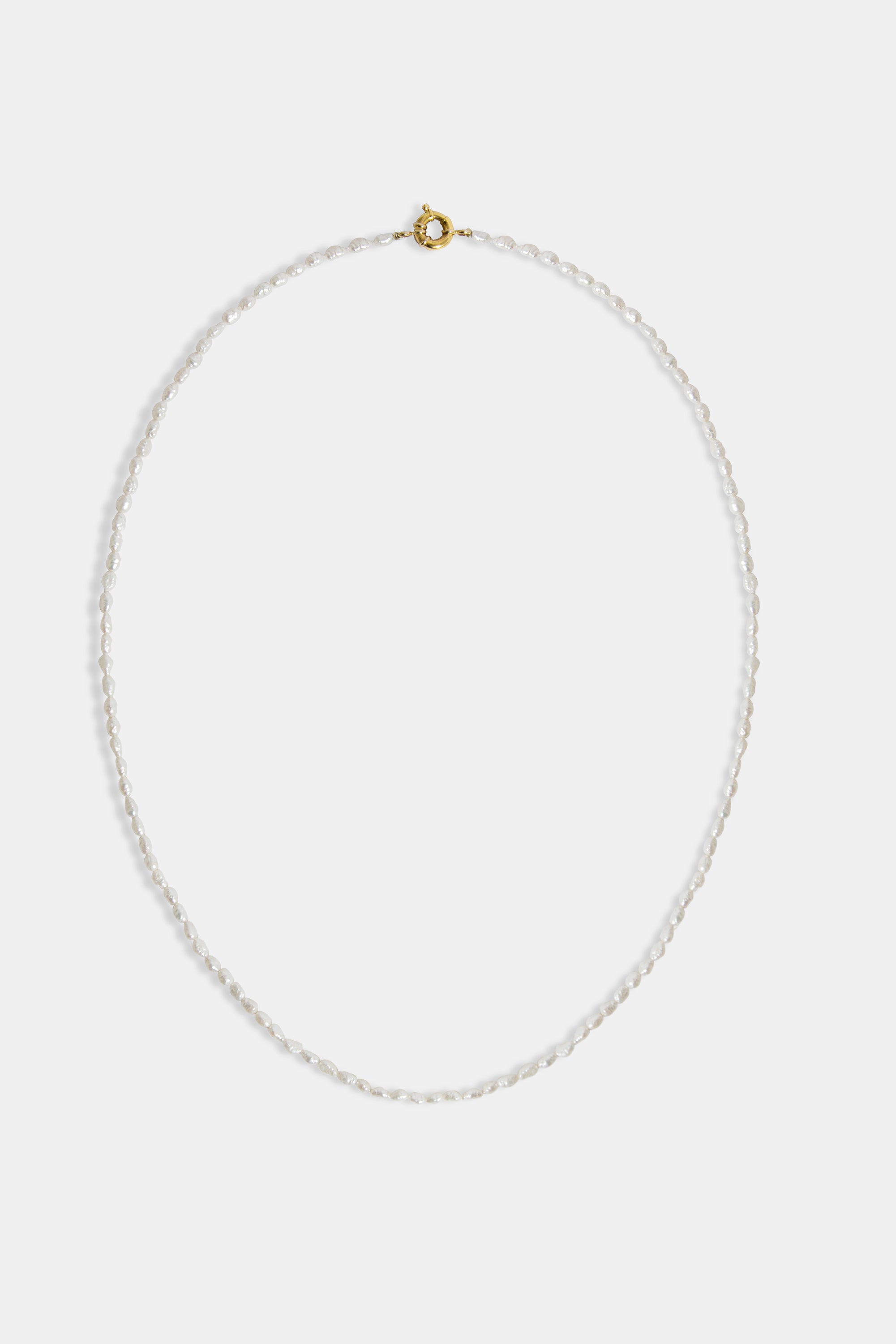 Collar largo perlas barrocas