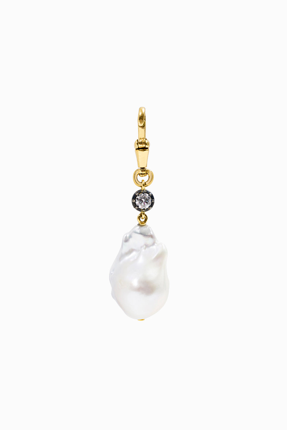 Baroque pearl clasp
