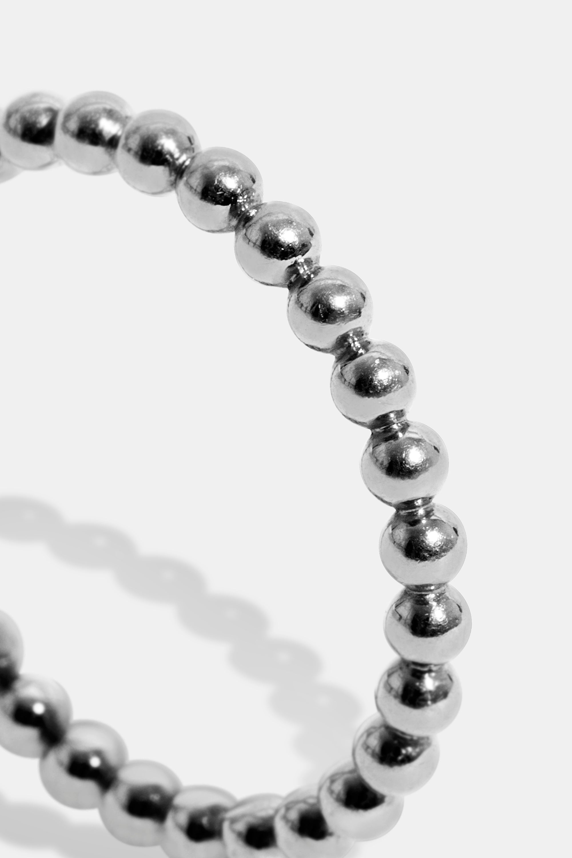 Bubble white ring XS