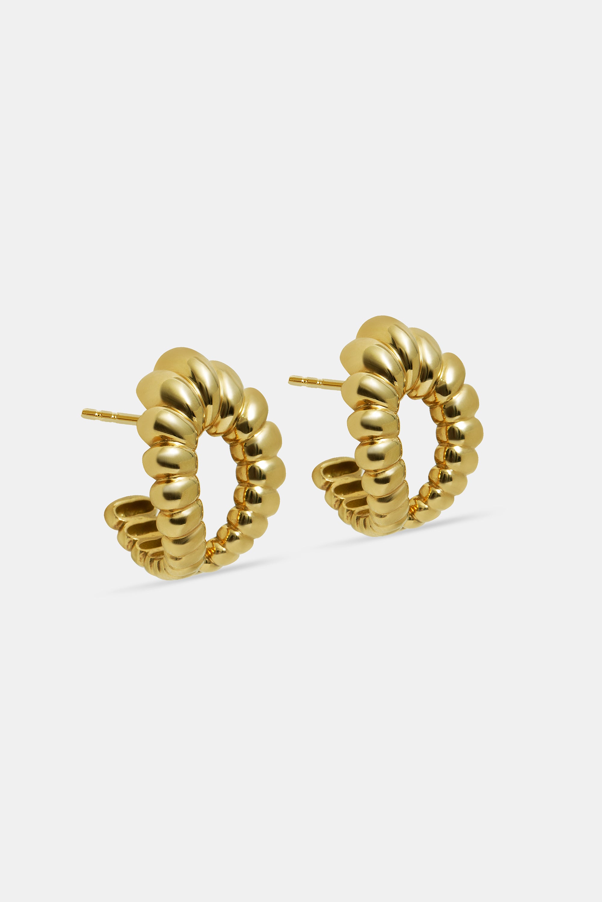 Spiral earrings