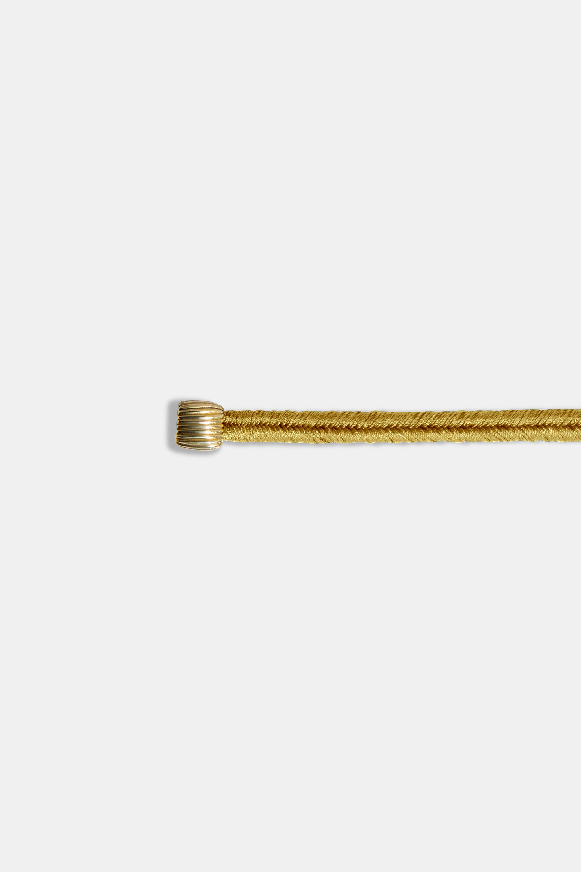 Cabo green silk choker 0,05ct