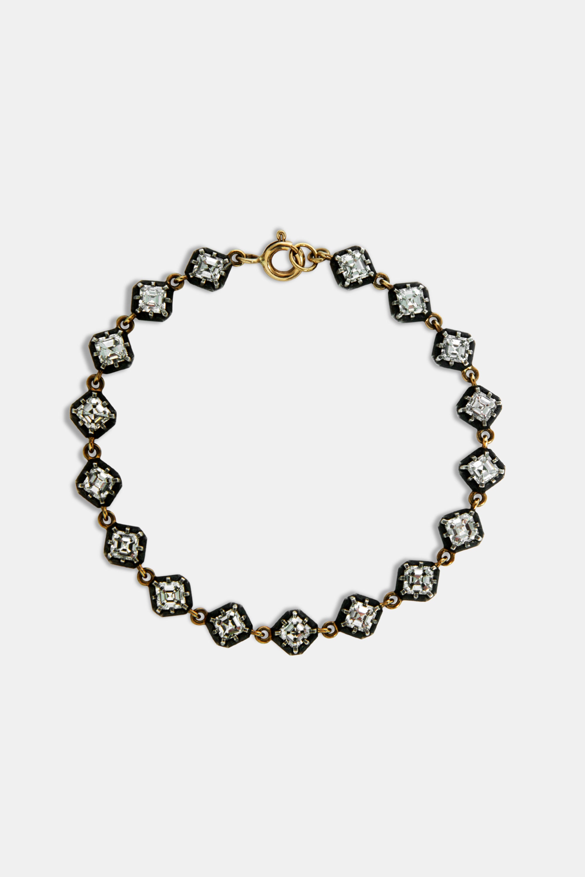 Midnight cushion rivière