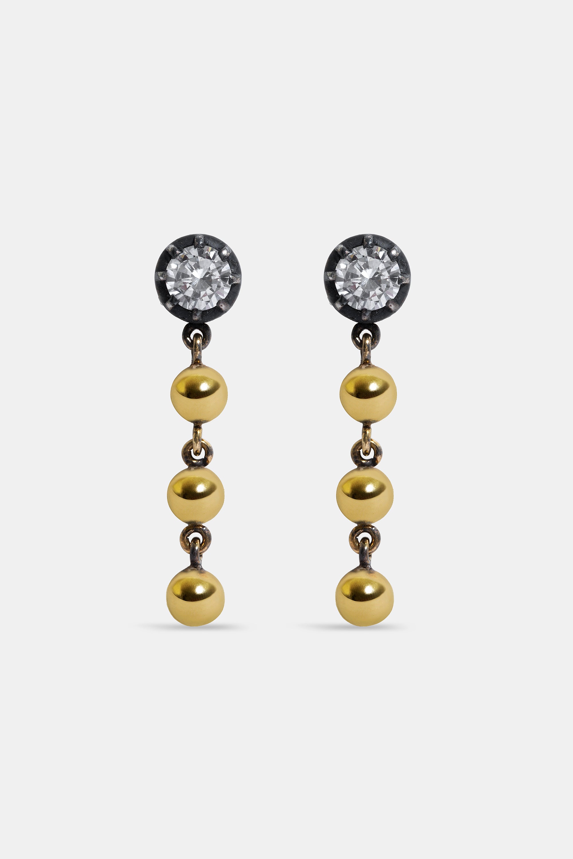 Pendientes Balls & diamonds